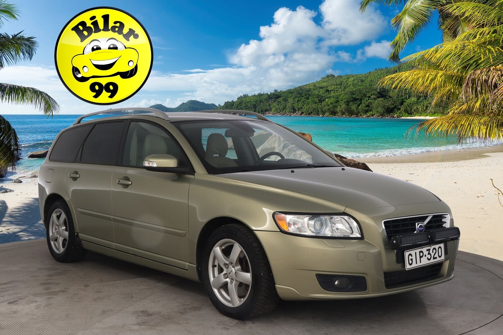 Volvo V50 2009 2,0D (136 hv) Summum aut **Suomi-Auto / Webasto / Muistipenkki / Vakkari** - *Juuri saapunut! / P-tutka / 2X Renkaat / Nahkasisusta* - Osta nyt, maksa vasta ensi vuonna
