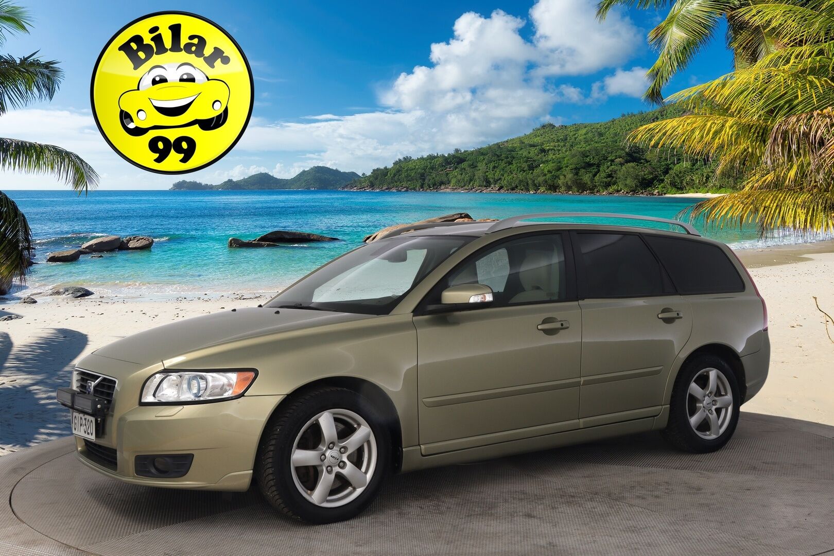 Volvo V50 2009 2,0D (136 hv) Summum aut **Suomi-Auto / Webasto / Muistipenkki / Vakkari** - *Juuri saapunut! / P-tutka / 2X Renkaat / Nahkasisusta* - Osta nyt, maksa vasta ensi vuonna