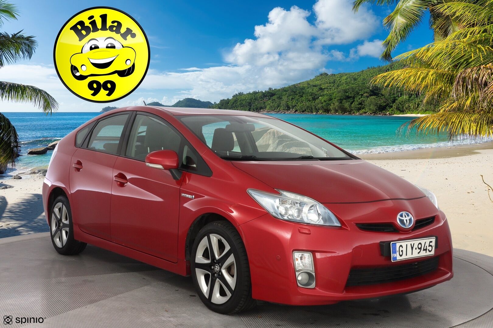 Toyota Prius 2011 HSD Premium 5ov * HUD / Peruutuskamera / Keyless / Vakkari / Lohkolämmitin * - Suomi-auto / Merkkihuollettu / Katsastettu 30.7.25 / Viimeisin huolto 238tkm 