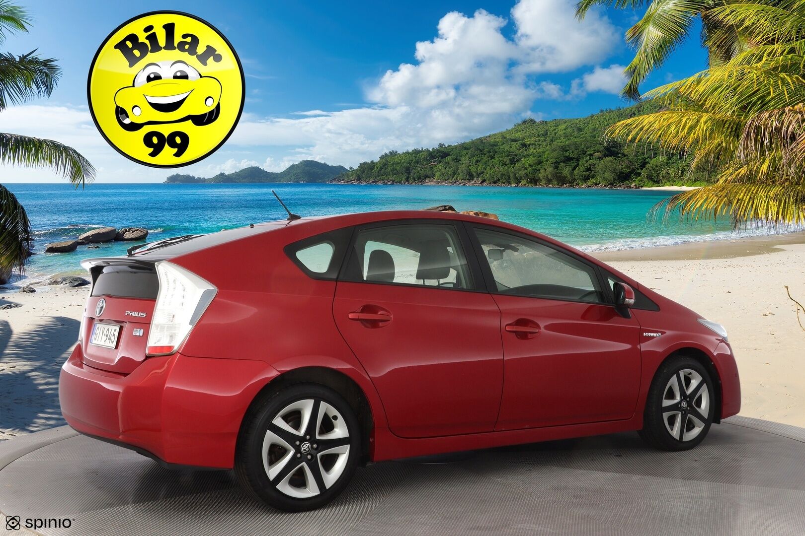 Toyota Prius 2011 HSD Premium 5ov * HUD / Peruutuskamera / Keyless / Vakkari / Lohkolämmitin * - Suomi-auto / Merkkihuollettu / Katsastettu 30.7.25 / Viimeisin huolto 238tkm 