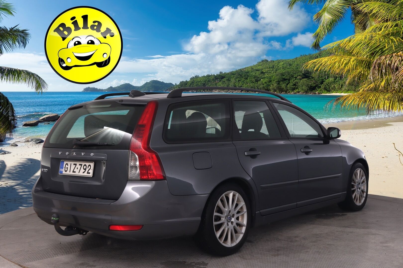 Volvo V50 2011 1,6D DRIVe start/stop Kinetic man *Myydään Huutokaupat.com kautta!* - https://huutokaupat.com/kohde/6567758/volvo-v50-webasto-nahat-koukku-2011