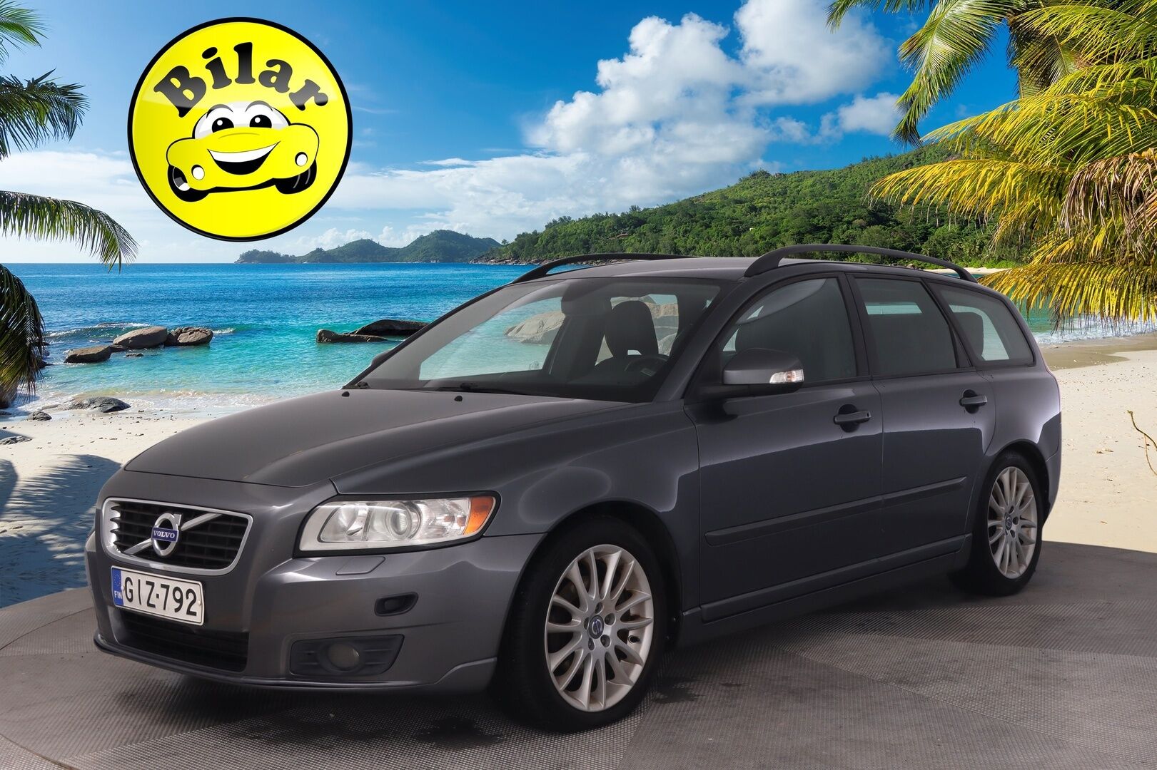 Volvo V50 2011 1,6D DRIVe start/stop Kinetic man *Myydään Huutokaupat.com kautta!* - https://huutokaupat.com/kohde/6567758/volvo-v50-webasto-nahat-koukku-2011