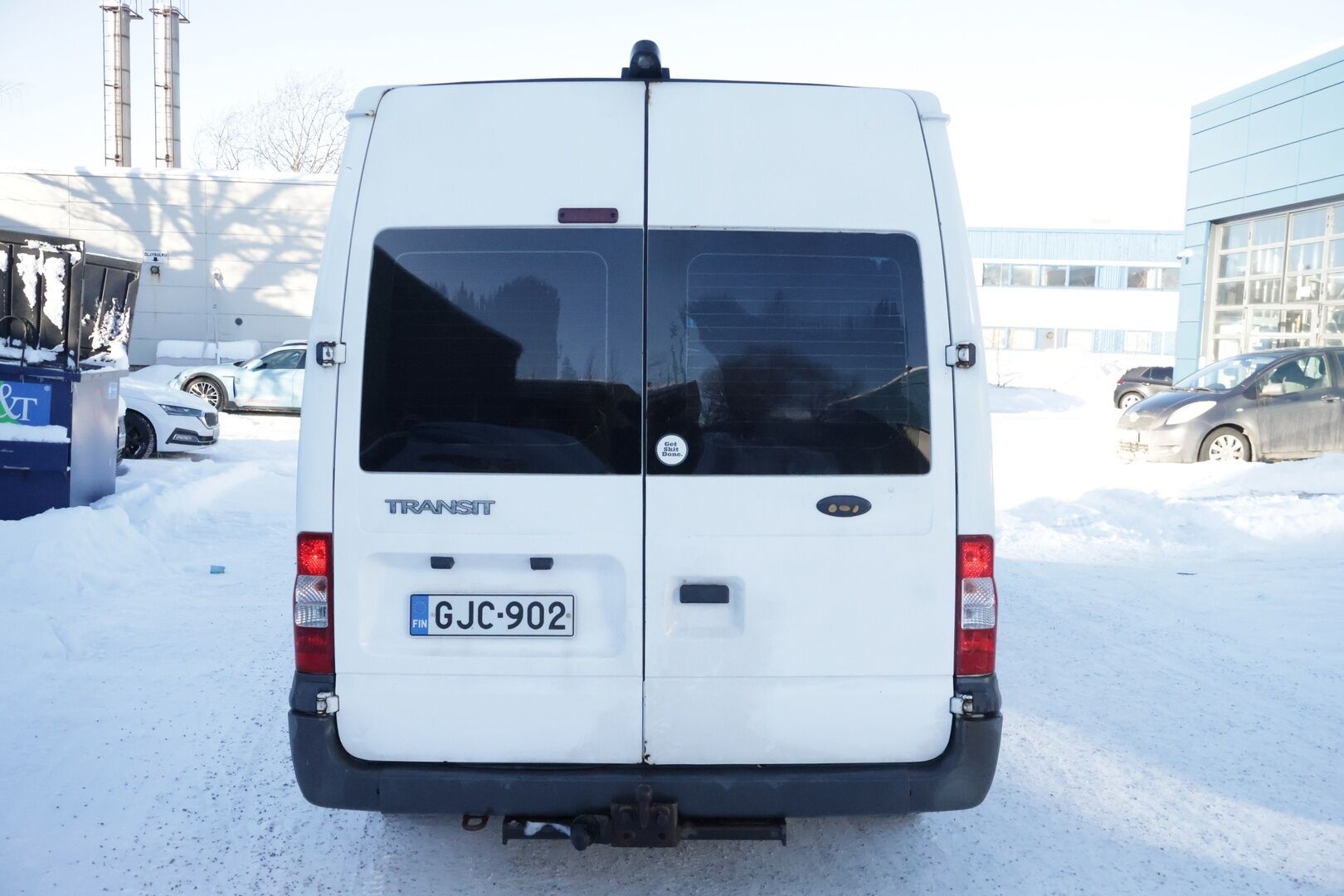 Ford Transit 2010 300L 2,2TDCi 115 N1 Van Trend FWD 4,36 Puolikorkea - Myydään huutokaupat.com *Suomiauto / Eber / Koukku* - Myydään huutokaupassa eniten tarjoavalle! / 2x renkaat vanteilla