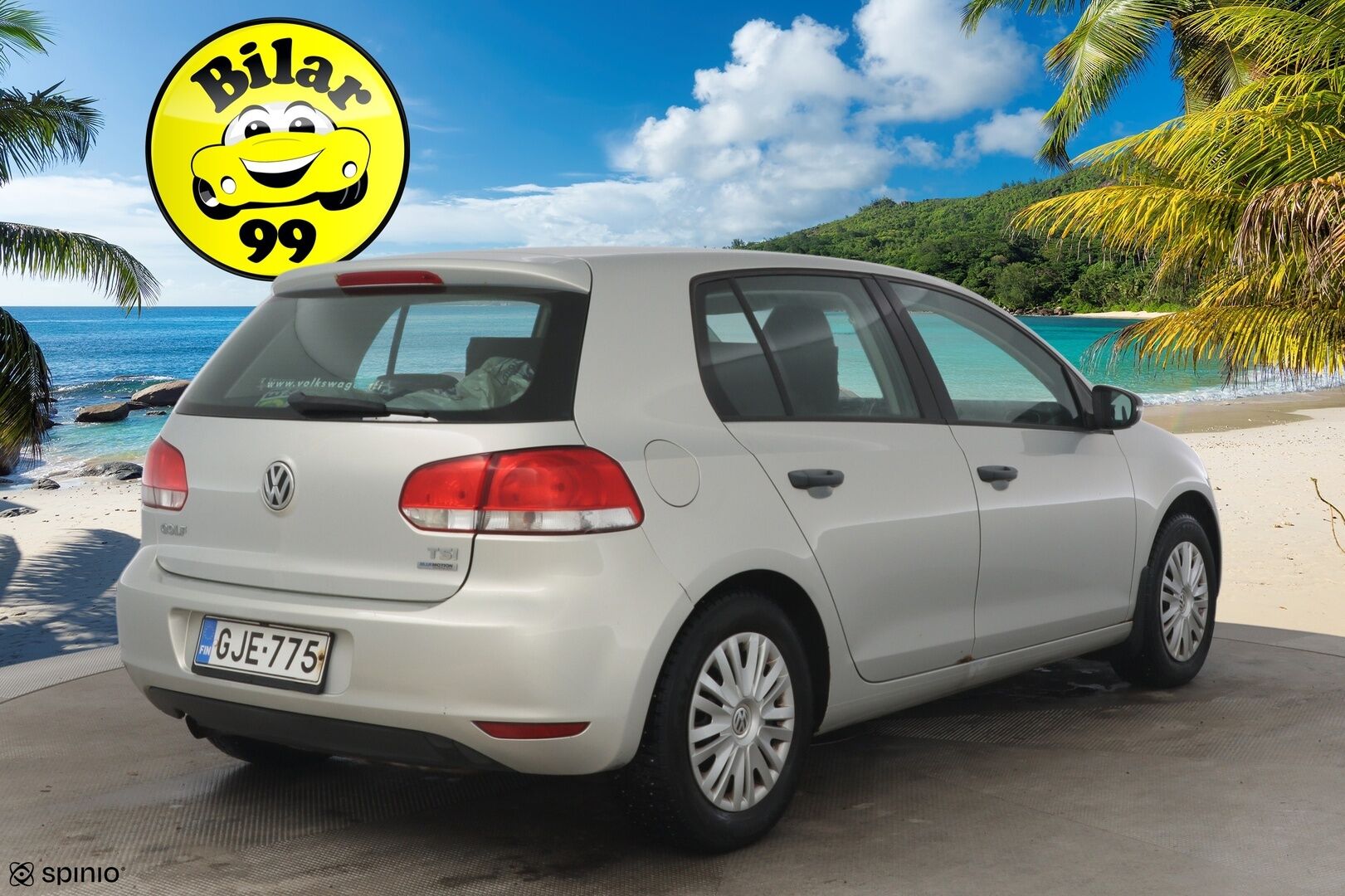 Volkswagen Golf 2010 Trendline 1,2 TSI 77 kW (105 hv) BlueMotion Technology 4-ovinen * YritysOutlet - Myydään vain yrityksille * - YritysOutlet - Myydään vain yrityksille / Leimaa 07/2026 / Kahdet renkaat