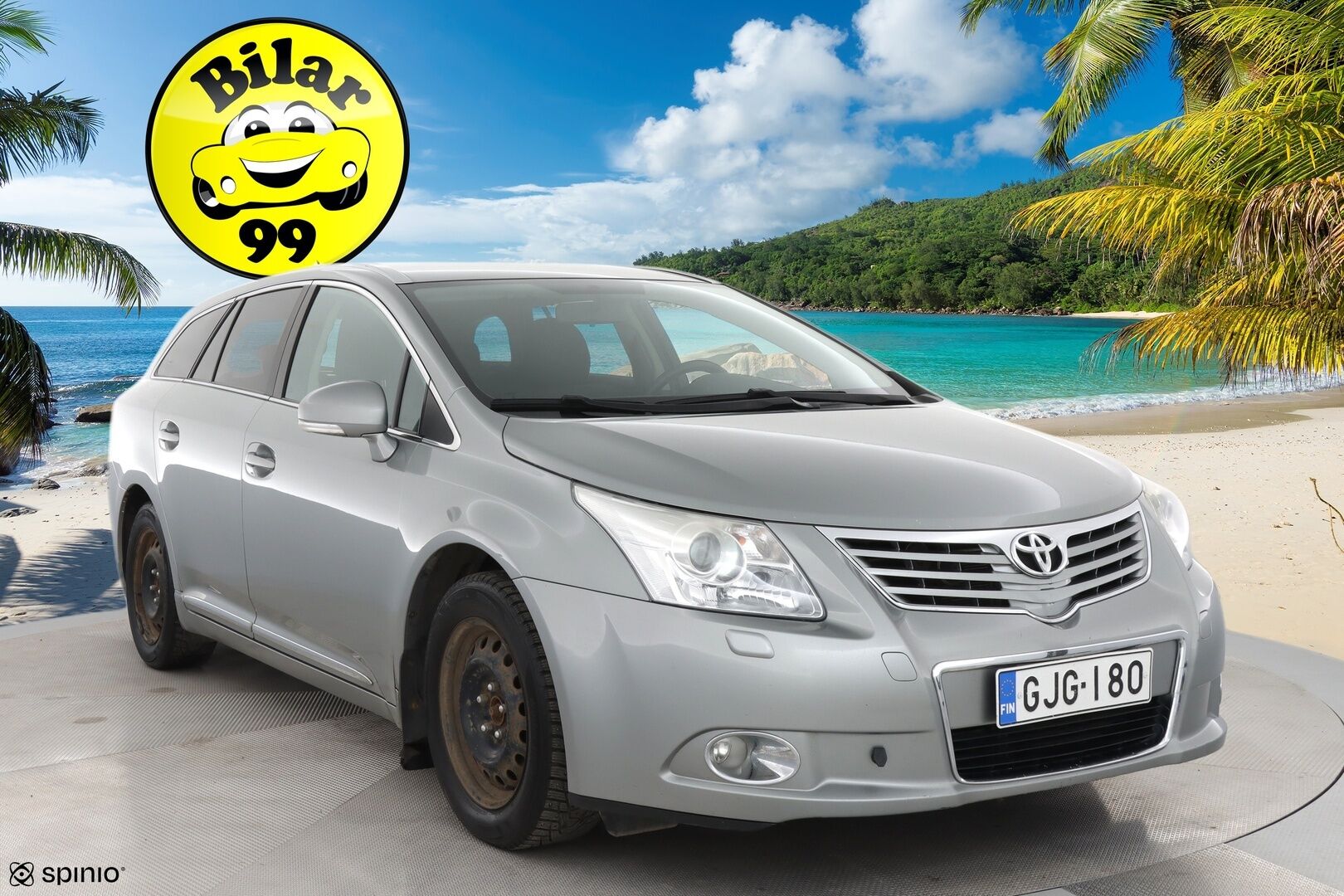 Toyota Avensis 2011 1,6 Valvematic Sol Edition Wagon - YritysOutlet - Myydään vain yrityksille - Suomi-auto / Huoltokirja / Lohko / Bluetooth / Koukku