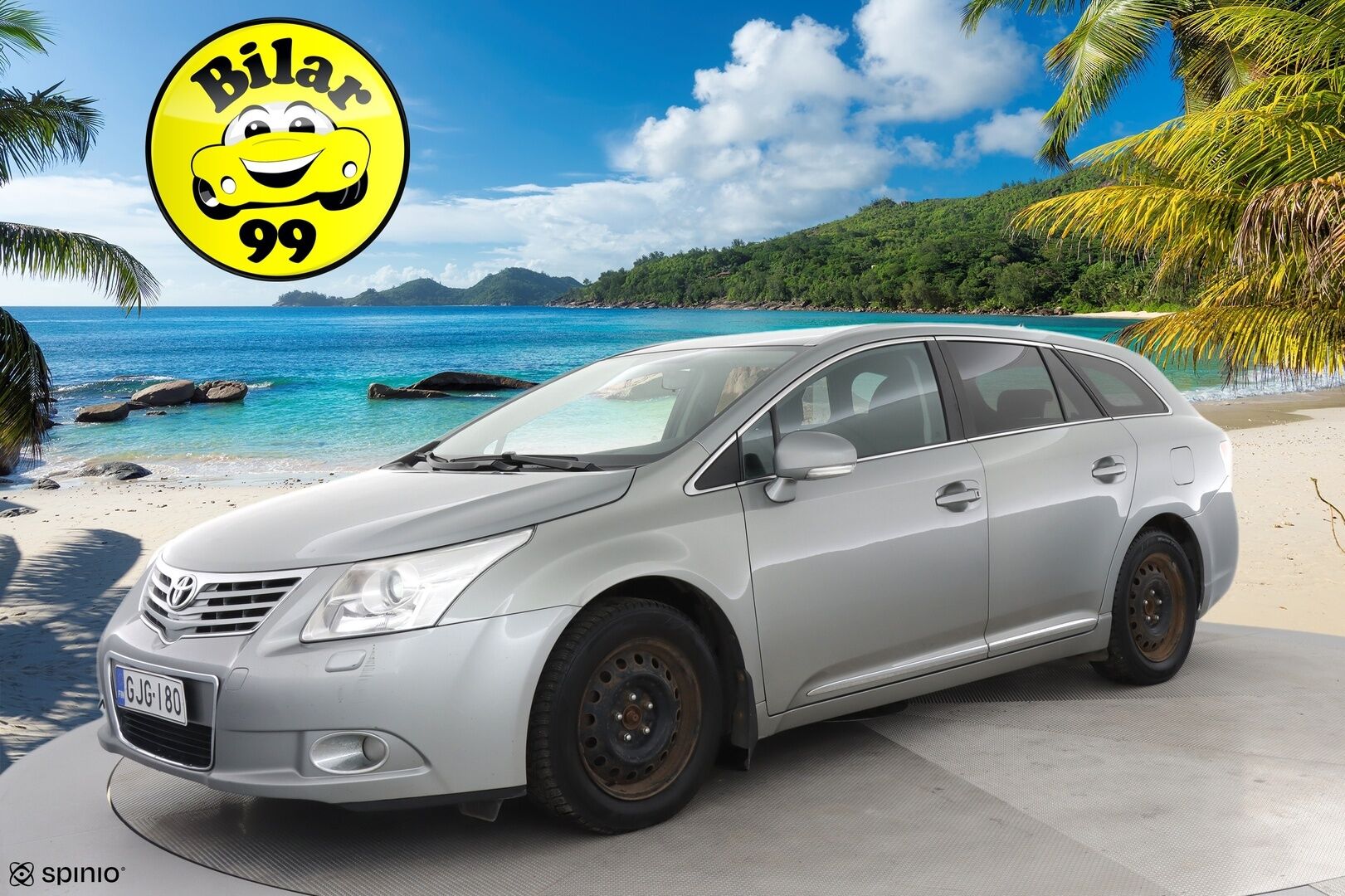 Toyota Avensis 2011 1,6 Valvematic Sol Edition Wagon - YritysOutlet - Myydään vain yrityksille - Suomi-auto / Huoltokirja / Lohko / Bluetooth / Koukku
