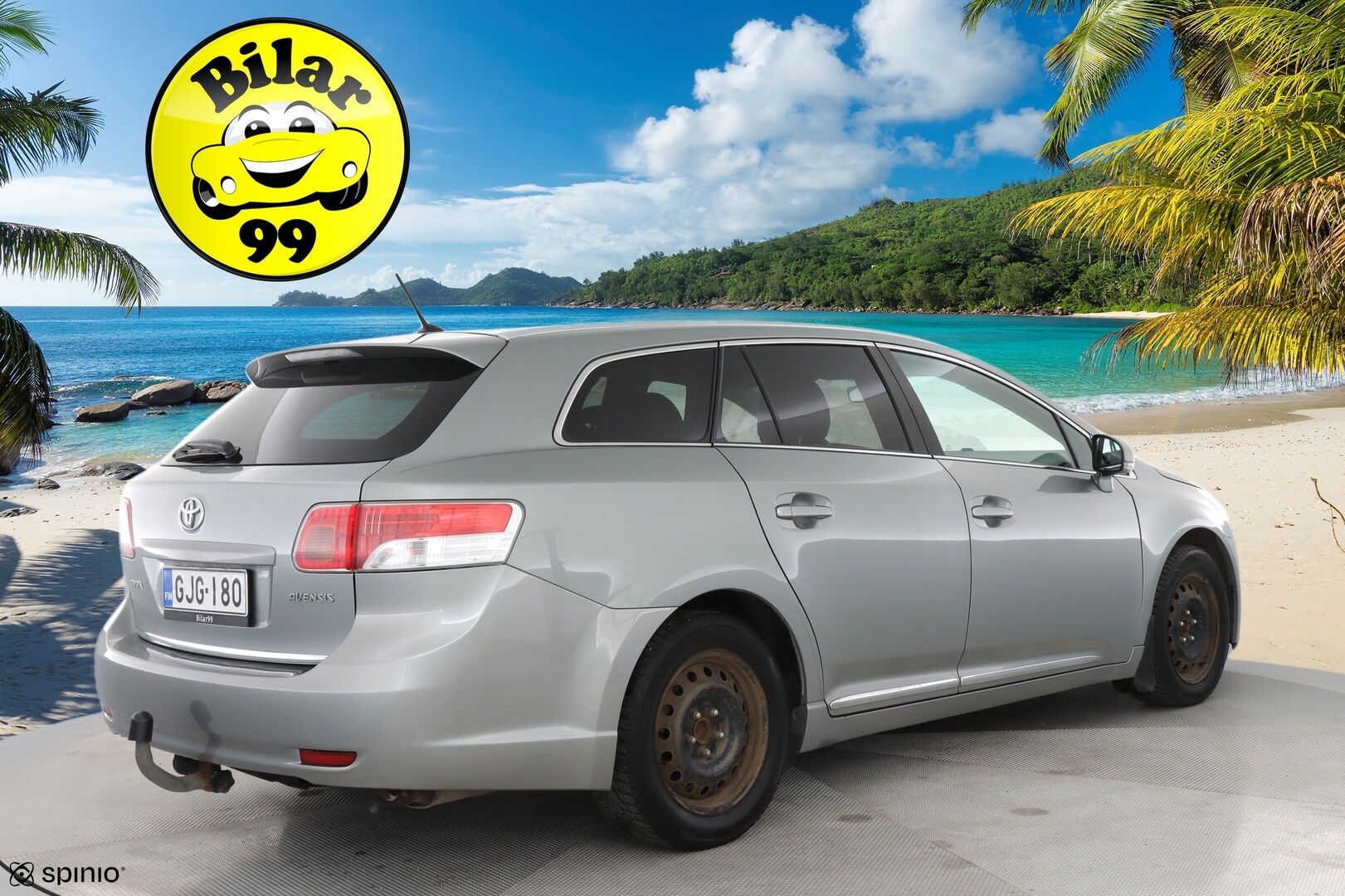 Toyota Avensis 2011 1,6 Valvematic Sol Edition Wagon - YritysOutlet - Myydään vain yrityksille - Suomi-auto / Huoltokirja / Lohko / Bluetooth / Koukku