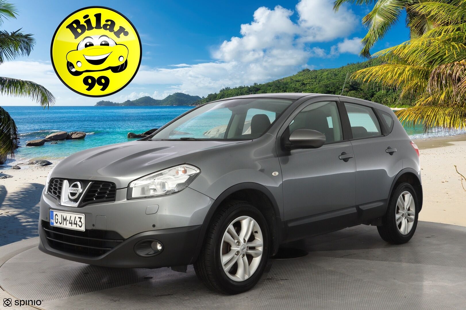 Nissan Qashqai 2011 2,0L Acenta 2WD 6M/T MY11 *Lohkolämmitin / Vakkari / Koukku / Metalliväri* - Suomi-auto / Kahdet alumiinivanteet / Viimeisin huolto 05/25!