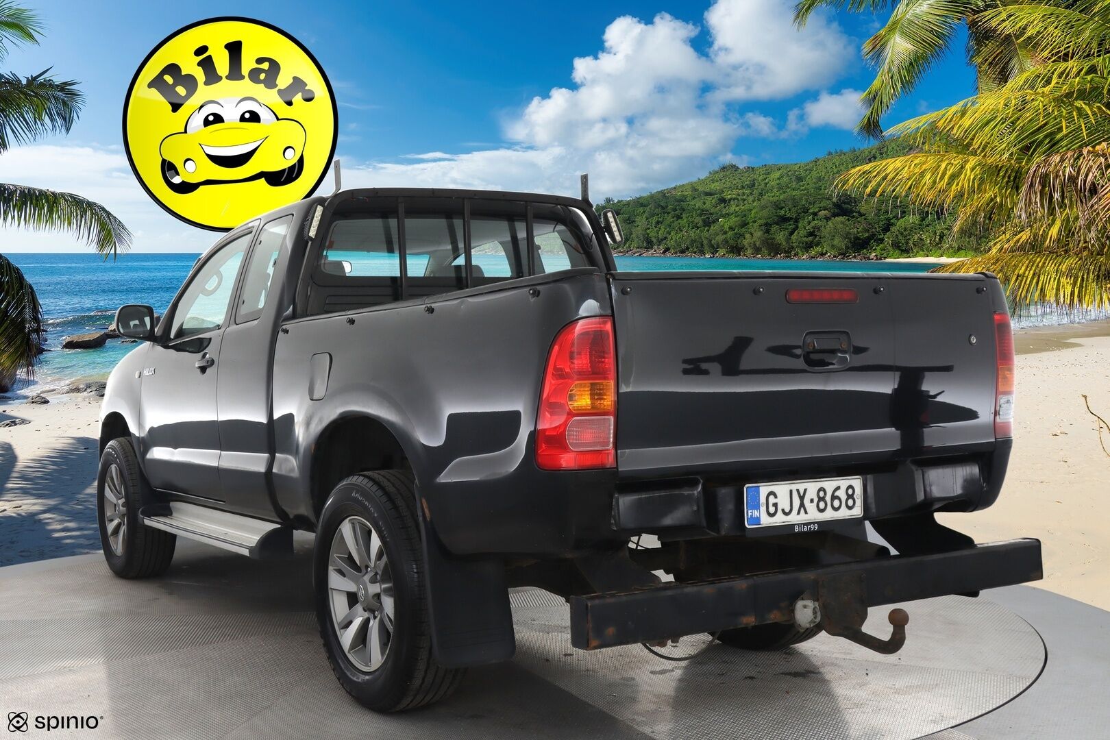 Toyota Hilux 2011 Extra Cab 2,5 D-4D 4WD 144 DLX - Suomi-Auto | Vetokoukku | Ilmastointi | Polttoainekäyttöinen lisälämmitin | 