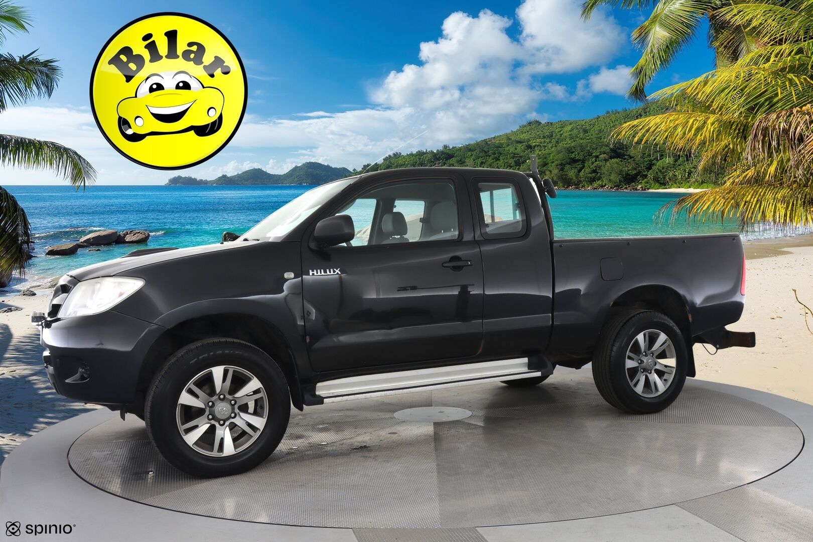 Toyota Hilux 2011 Extra Cab 2,5 D-4D 4WD 144 DLX - Suomi-Auto | Vetokoukku | Ilmastointi | Polttoainekäyttöinen lisälämmitin | 
