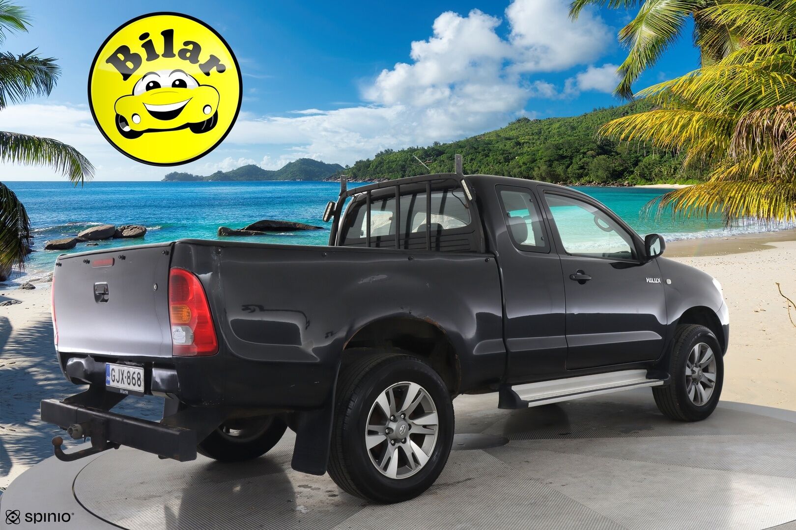 Toyota Hilux 2011 Extra Cab 2,5 D-4D 4WD 144 DLX - Suomi-Auto | Vetokoukku | Ilmastointi | Polttoainekäyttöinen lisälämmitin | 