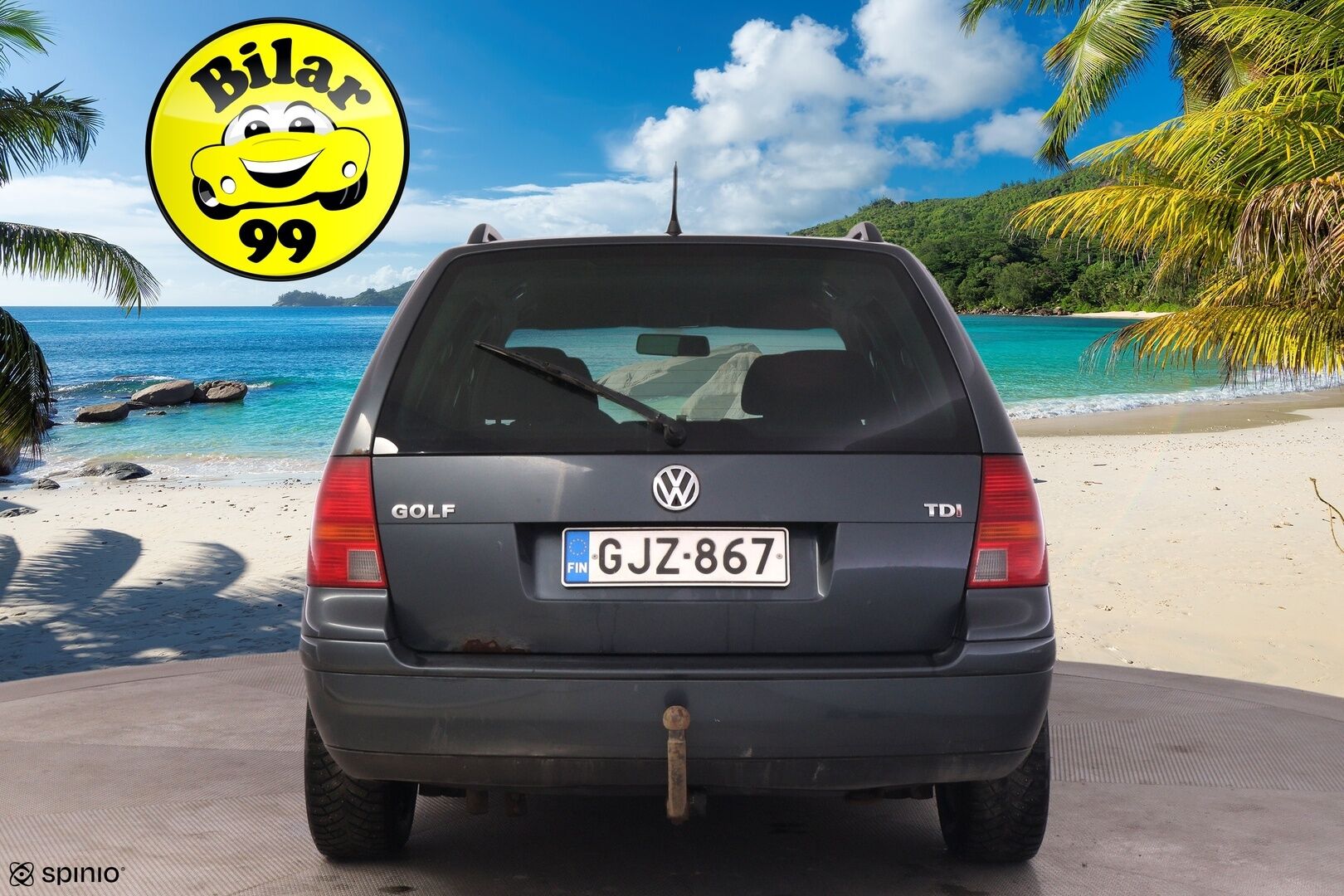 Volkswagen Golf 2003 1,9 - YritysOutlet - Myydään vain yrityksille - Vetokoukku / Multimedia näyttö / Sporttipenkit / GTI Mittaristo