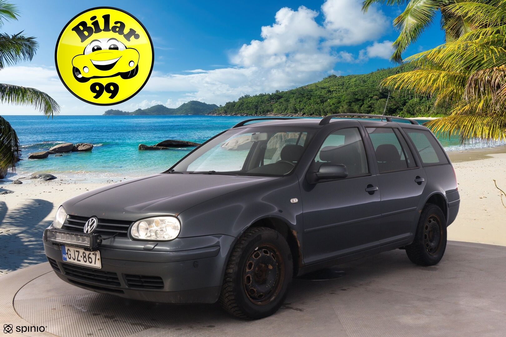 Volkswagen Golf 2003 1,9 - YritysOutlet - Myydään vain yrityksille - Vetokoukku / Multimedia näyttö / Sporttipenkit / GTI Mittaristo