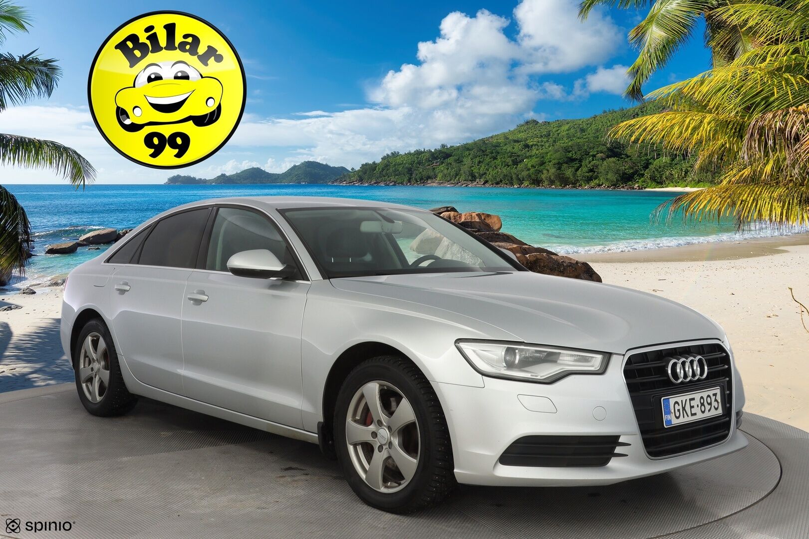 Audi A6 2012 MYYDÄÄN HUUTOKAUPAT.COM - Öljynkulutusremontti tehty! / Jakohihna vaihdettu / Suomi-auto / Myydään juuri huollettuna ja katsastettuna!