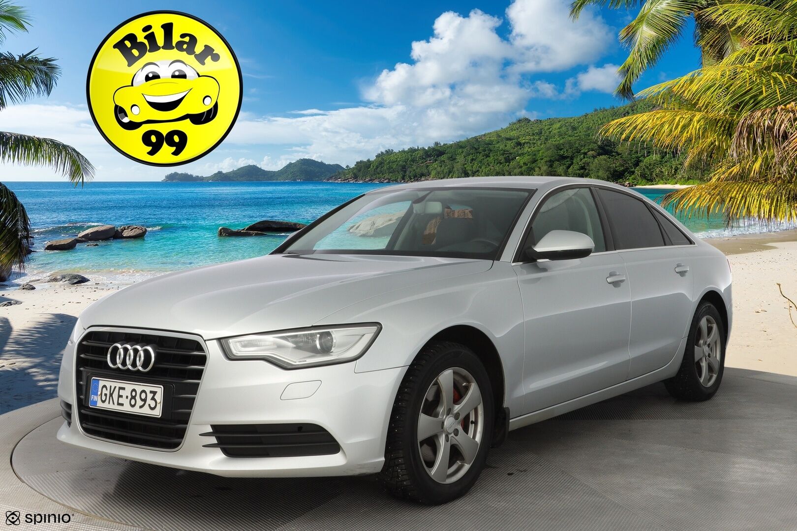 Audi A6 2012 MYYDÄÄN HUUTOKAUPAT.COM - Öljynkulutusremontti tehty! / Jakohihna vaihdettu / Suomi-auto / Myydään juuri huollettuna ja katsastettuna!