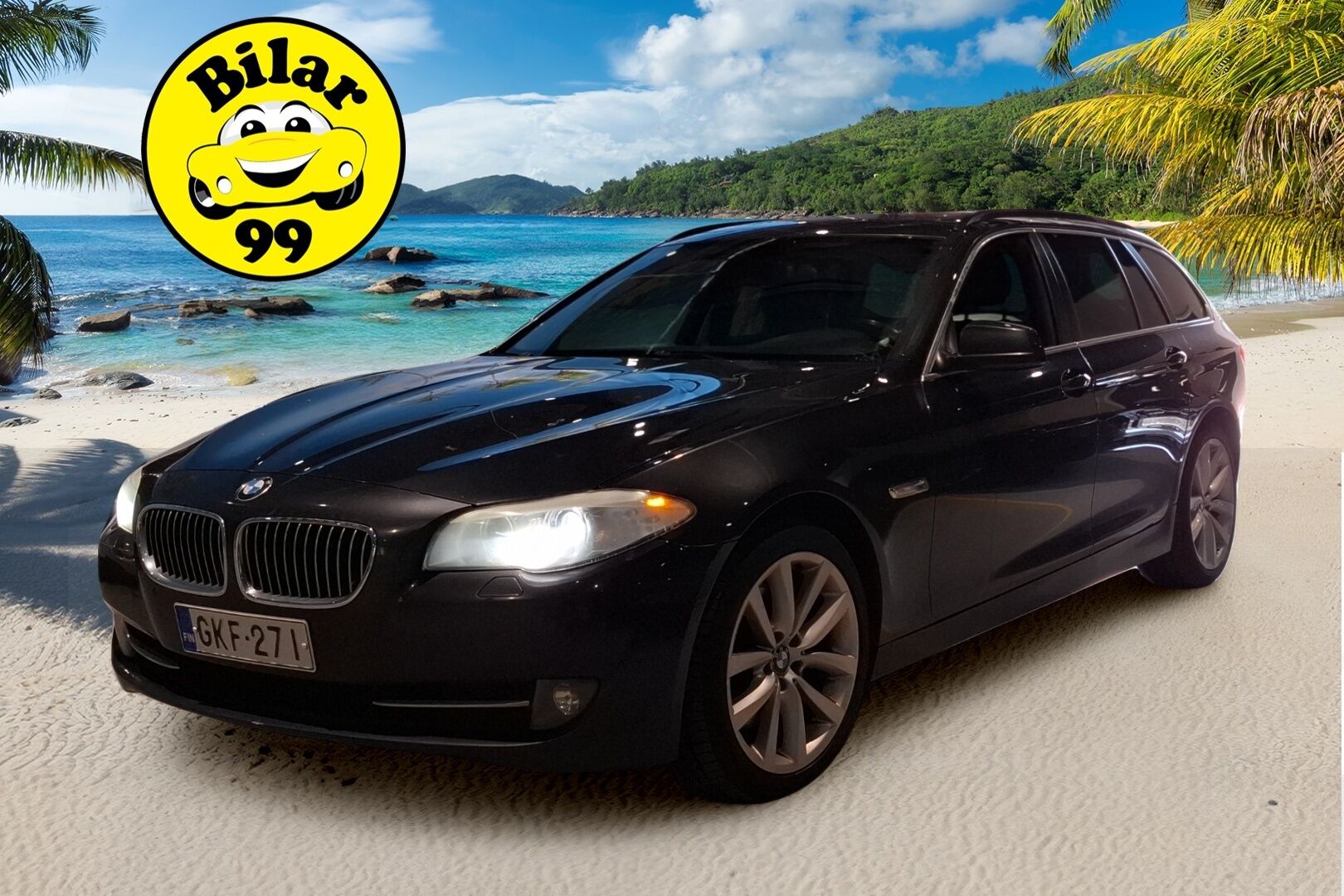 BMW 525 2011 TwinPower Turbo Sport A xDrive F11 Touring Business / Suomi-auto / Panorama / Hifit / PA-Lämmitin / Vakkari / Koukku - Tutkat / Pirteä nelikko / 2x Hyvät renkaat / 