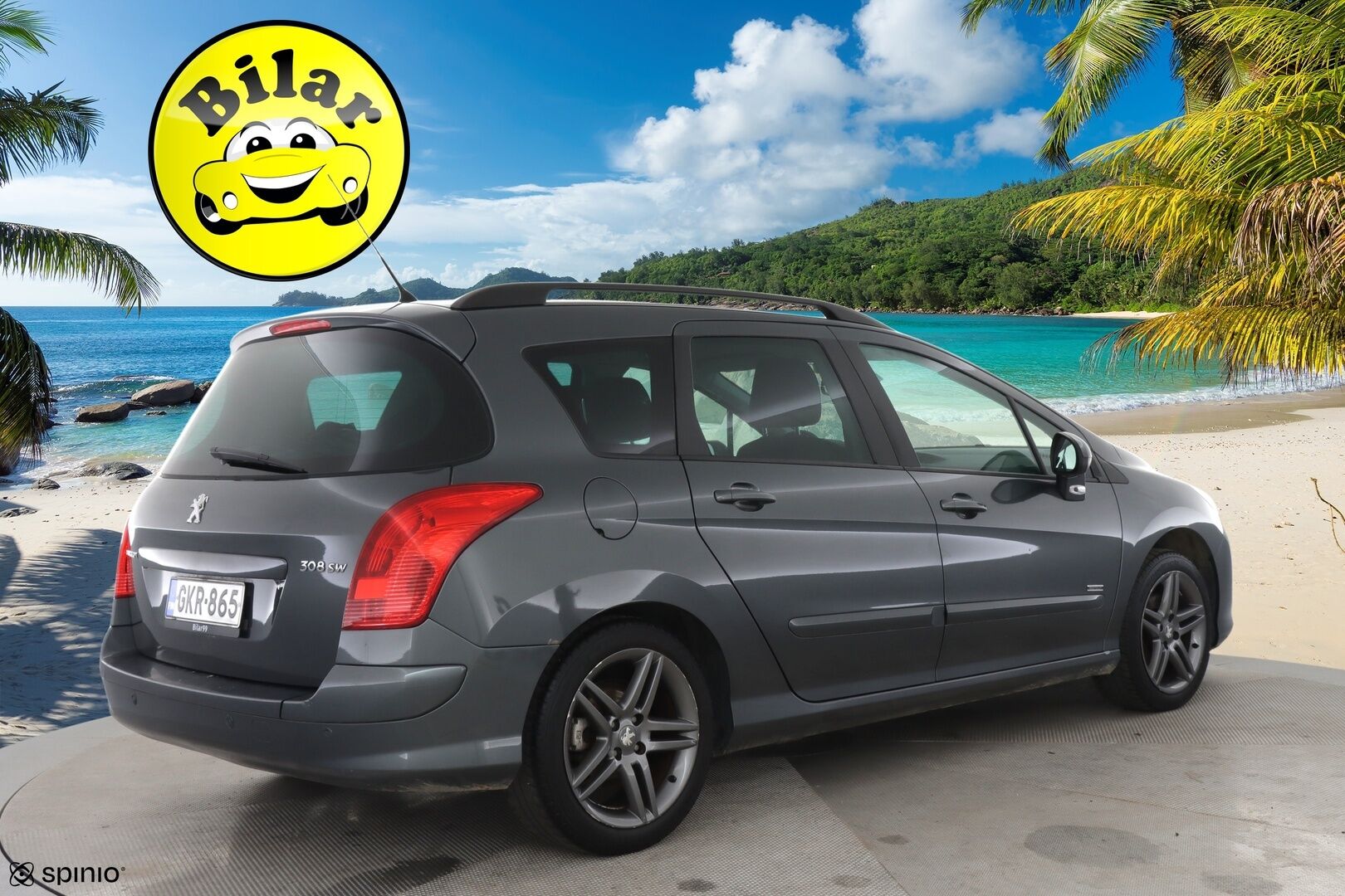 Peugeot 308 2013 SW Style Sportium VTi 120 - Huippu siisti! | Lohko + sisähaara | 2x vanteet | Bluetooth