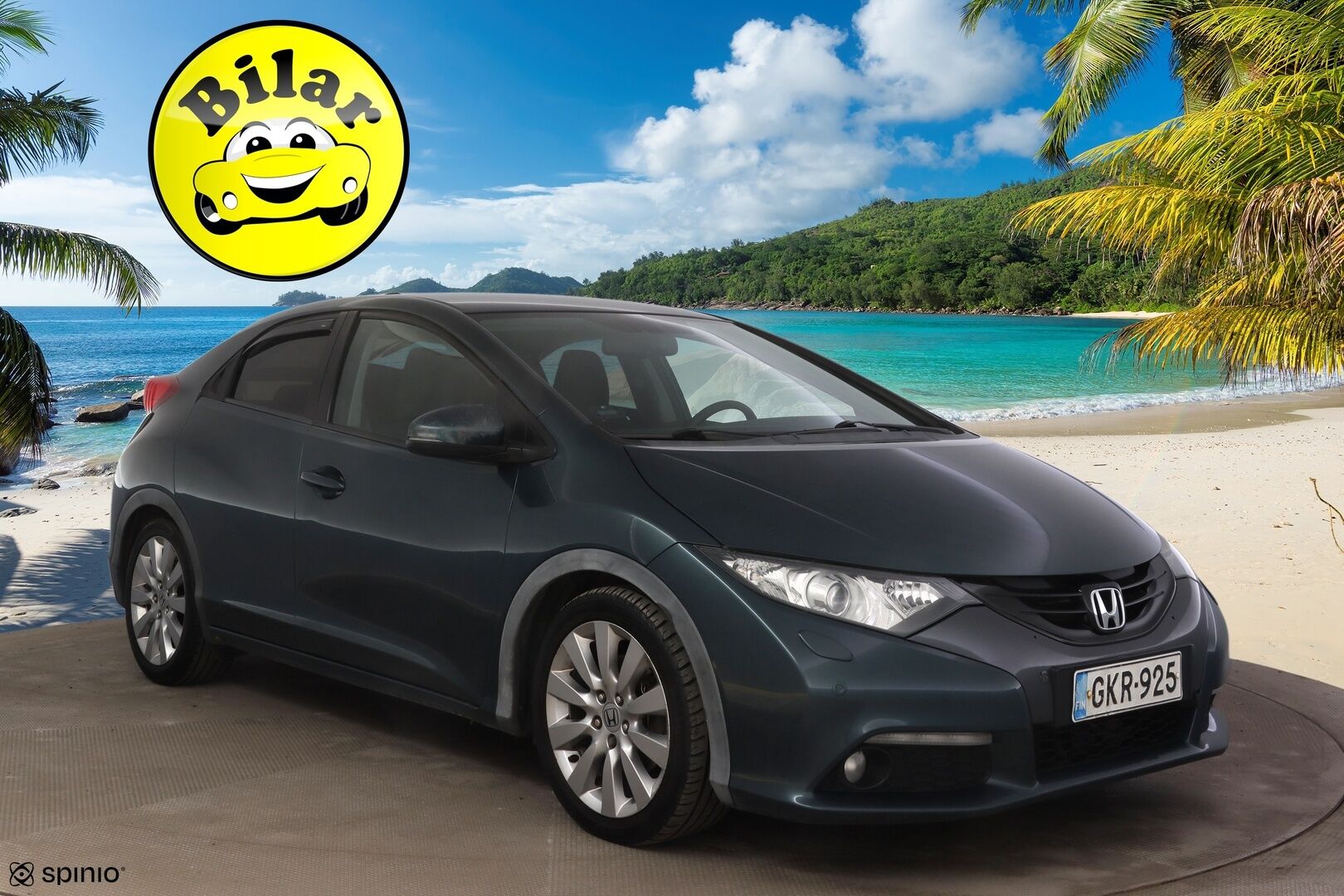 Honda Civic 2013 5D Diesel 1,6 Lifestyle Business *Yritys Outlet- Myydään vain yrityksille!* - Suomi-auto | Vakkari | Auto. ilmastointi | Premium audio | Bluetooth® | 2 x Renkaat |