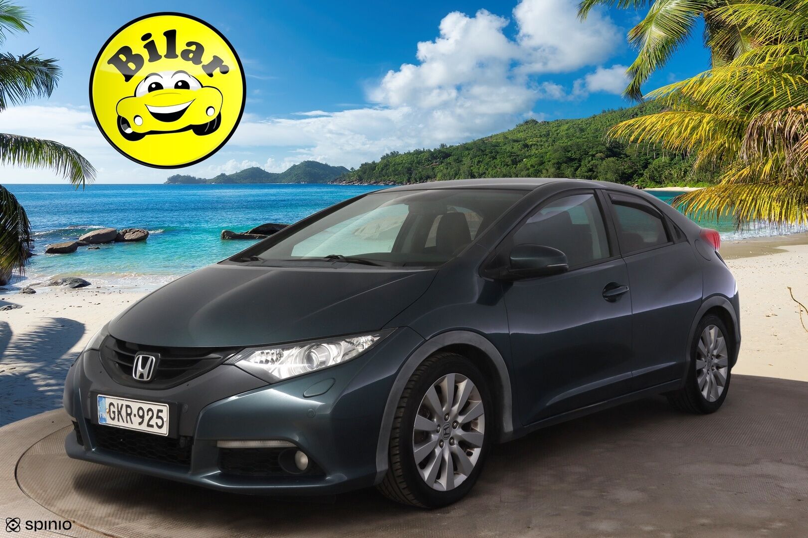 Honda Civic 2013 5D Diesel 1,6 Lifestyle Business *Yritys Outlet- Myydään vain yrityksille!* - Suomi-auto | Vakkari | Auto. ilmastointi | Premium audio | Bluetooth® | 2 x Renkaat |