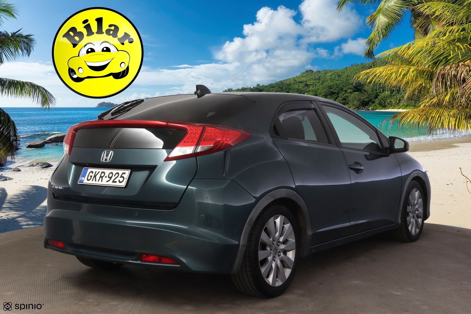 Honda Civic 2013 5D Diesel 1,6 Lifestyle Business *Yritys Outlet- Myydään vain yrityksille!* - Suomi-auto | Vakkari | Auto. ilmastointi | Premium audio | Bluetooth® | 2 x Renkaat |