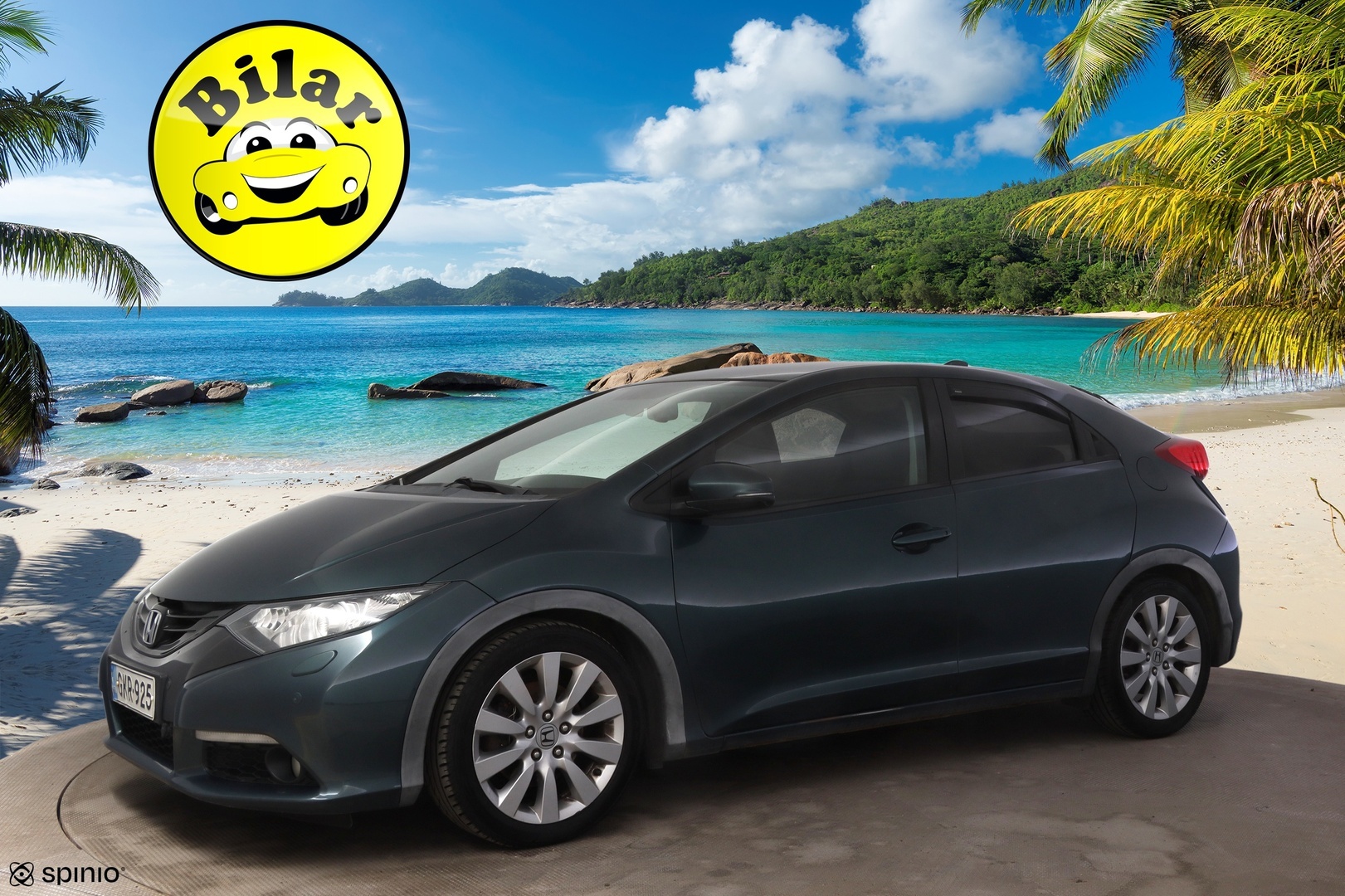 Honda Civic 2013 5D Diesel 1,6 Lifestyle Business - Suomi-auto | Vakkari | Auto. ilmastointi | Premium audio | Bluetooth® | 2 x Renkaat |