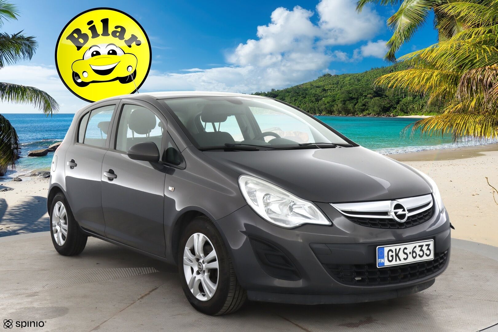 Opel Corsa 2013 5-ov Enjoy 1,2 ecoFLEX - Huutokaupat.com | Lohko + sisä / Vakkari / Ratinlämmitin 