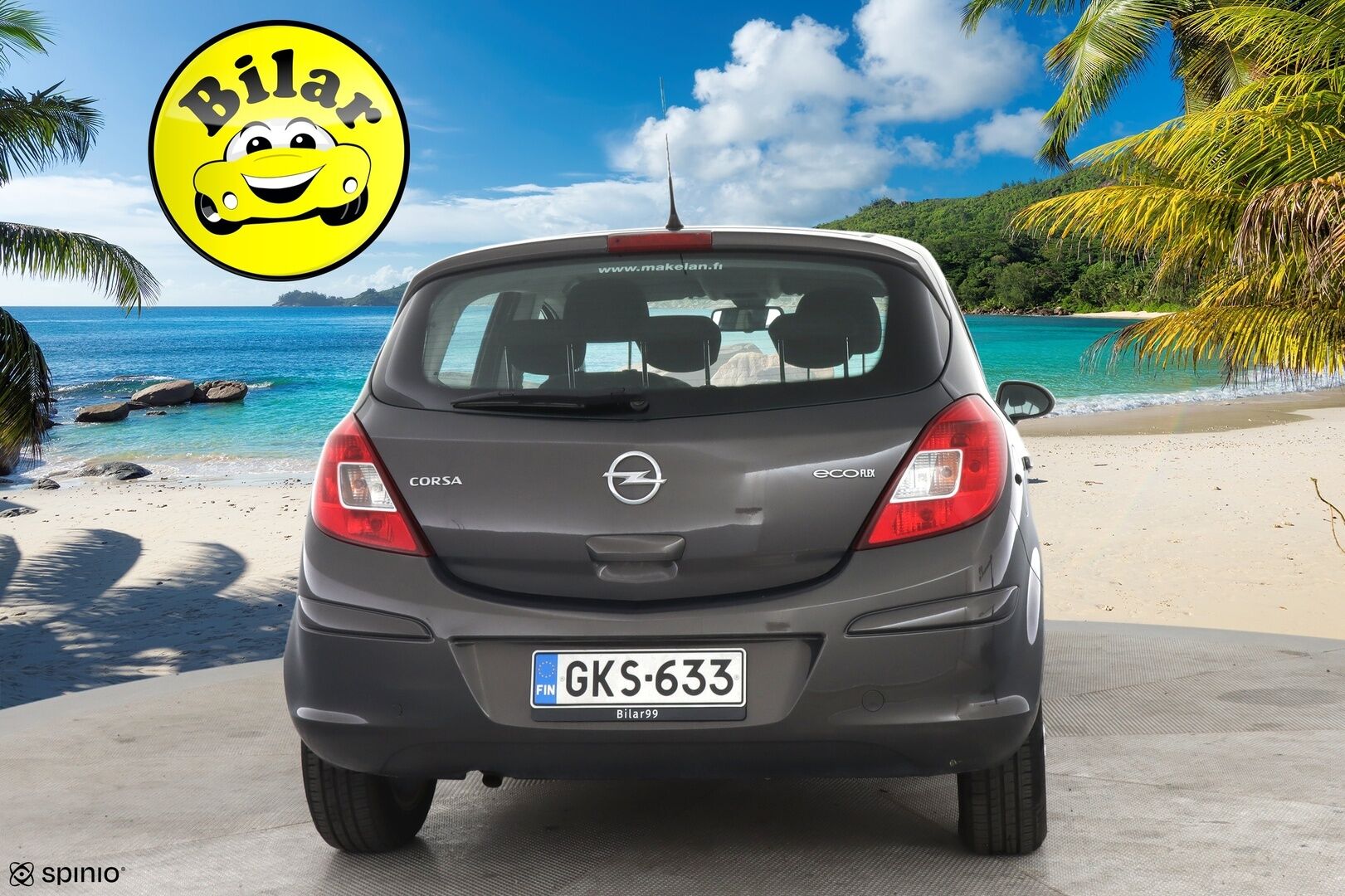 Opel Corsa 2013 5-ov Enjoy 1,2 ecoFLEX - Huutokaupat.com | Lohko + sisä / Vakkari / Ratinlämmitin 