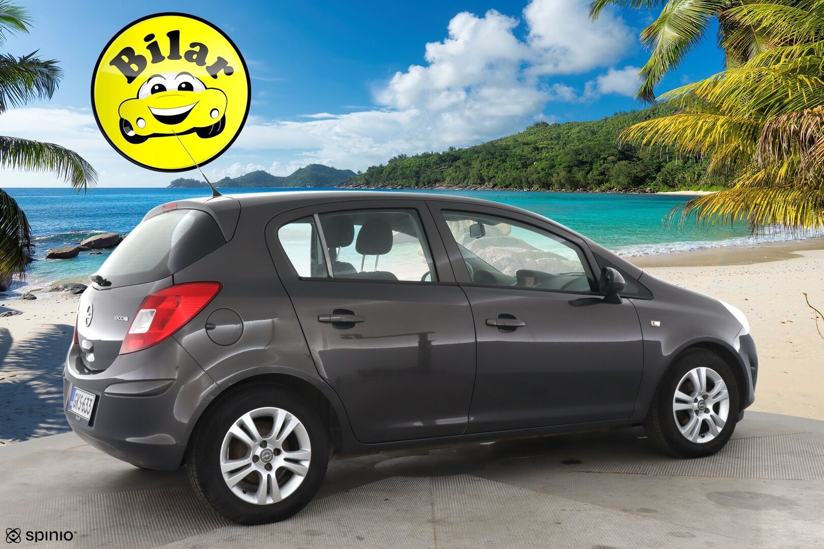 Opel Corsa 2013 5-ov Enjoy 1,2 ecoFLEX - Huutokaupat.com | Lohko + sisä / Vakkari / Ratinlämmitin 
