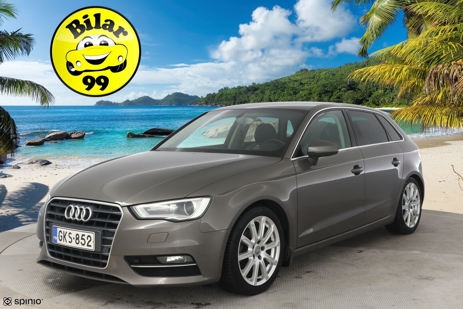 Audi A3 2013 Sportback Business Sport 1,4 TFSI * Lohko + sisä / Urheiluistuimet / Parkkitutkat eteen ja taakse * - YritysOutlet - Myydään vain yrityksille / UUSKORINEN / Suomi-auto / Huollot hyvin tehty *