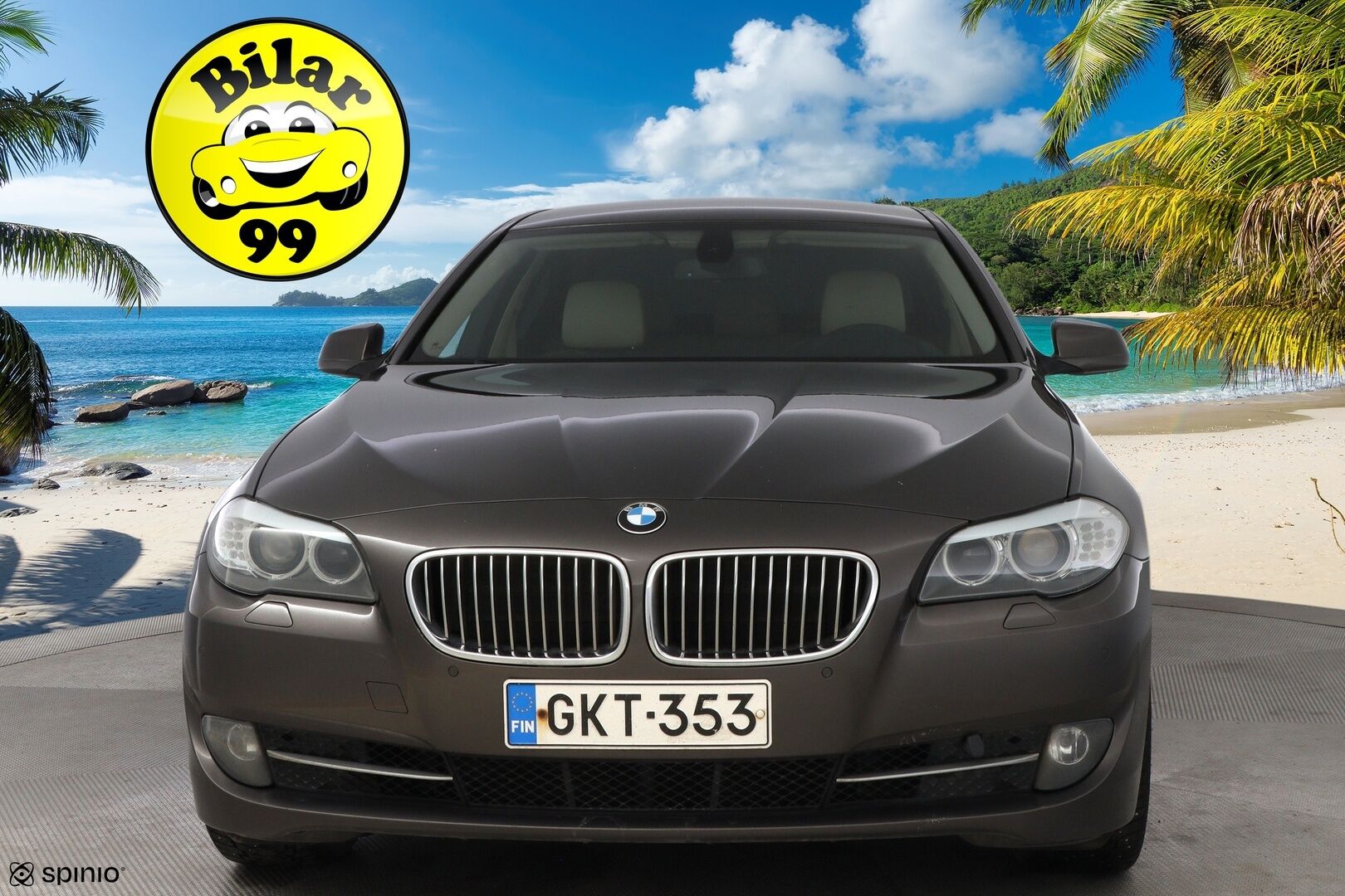 BMW 520 2012 TwinPower Turbo A F10 Sedan Business Automatic Edition* Vaaleat nahat / Professional navi / Lohko&sisäp. / Vakkari  * - Tutkat / M-sport ohjauspyörä / Juuri saapunut! - HULLUT VÄLIPÄIVÄT KORKOTARJOUS 2,49%