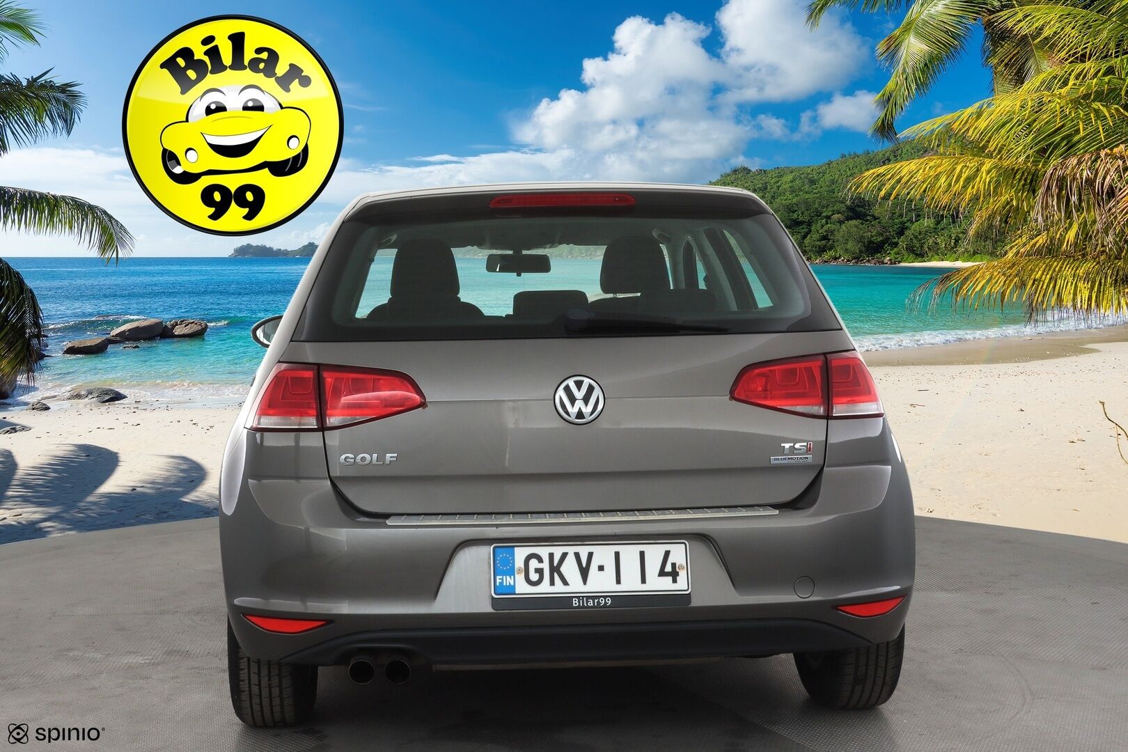Volkswagen Golf 2014 Comfortline 1,4 TSI 90 kW  BlueMotion Technology DSG 4-ov * Vakkari / Lohko / Bluetooth * - Suomi-auto / Kahdet Renkaat / Huoltokirja