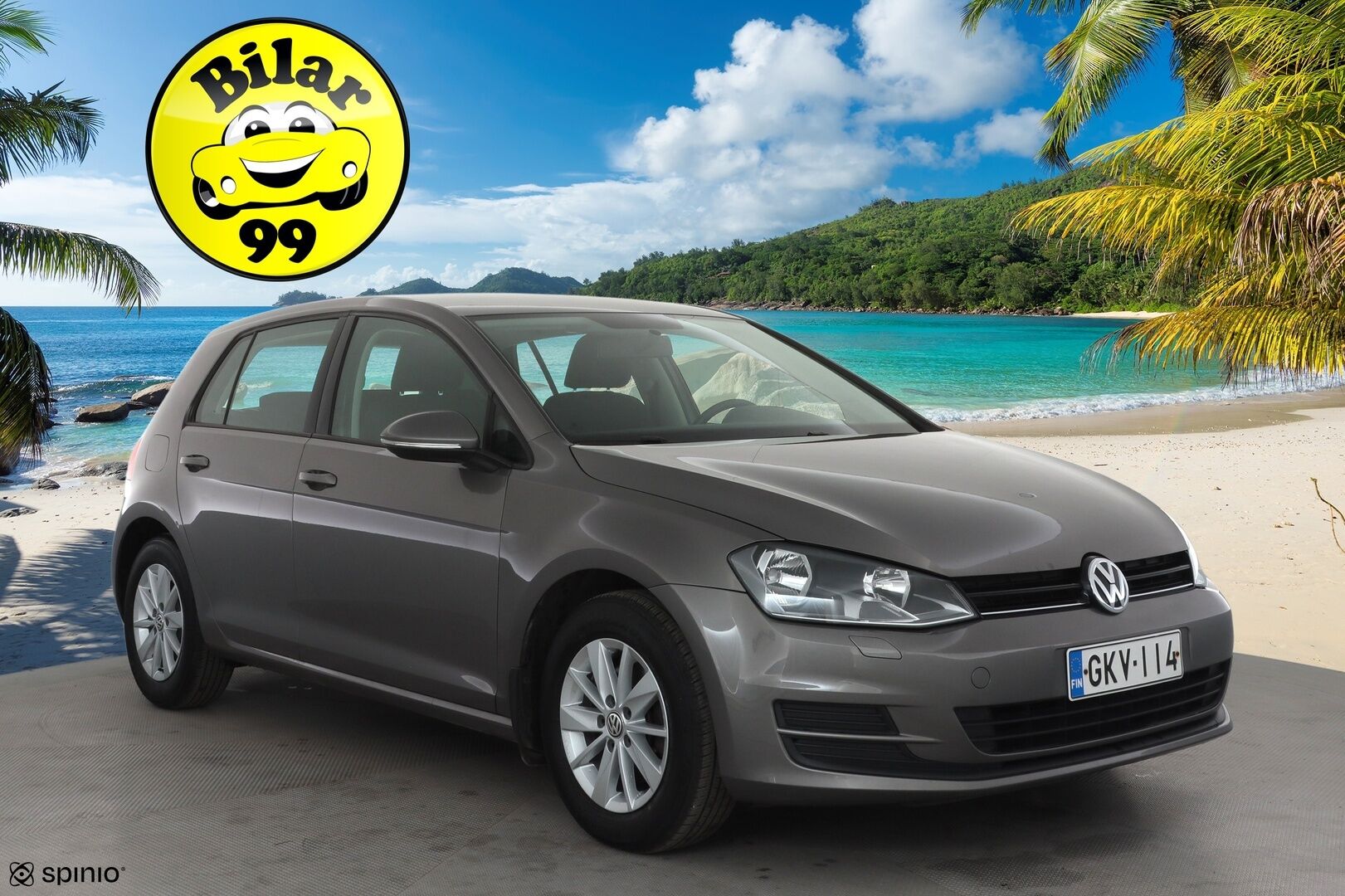 Volkswagen Golf 2014 Comfortline 1,4 TSI 90 kW  BlueMotion Technology DSG 4-ov * Vakkari / Lohko / Bluetooth * - Suomi-auto / Kahdet Renkaat / Huoltokirja