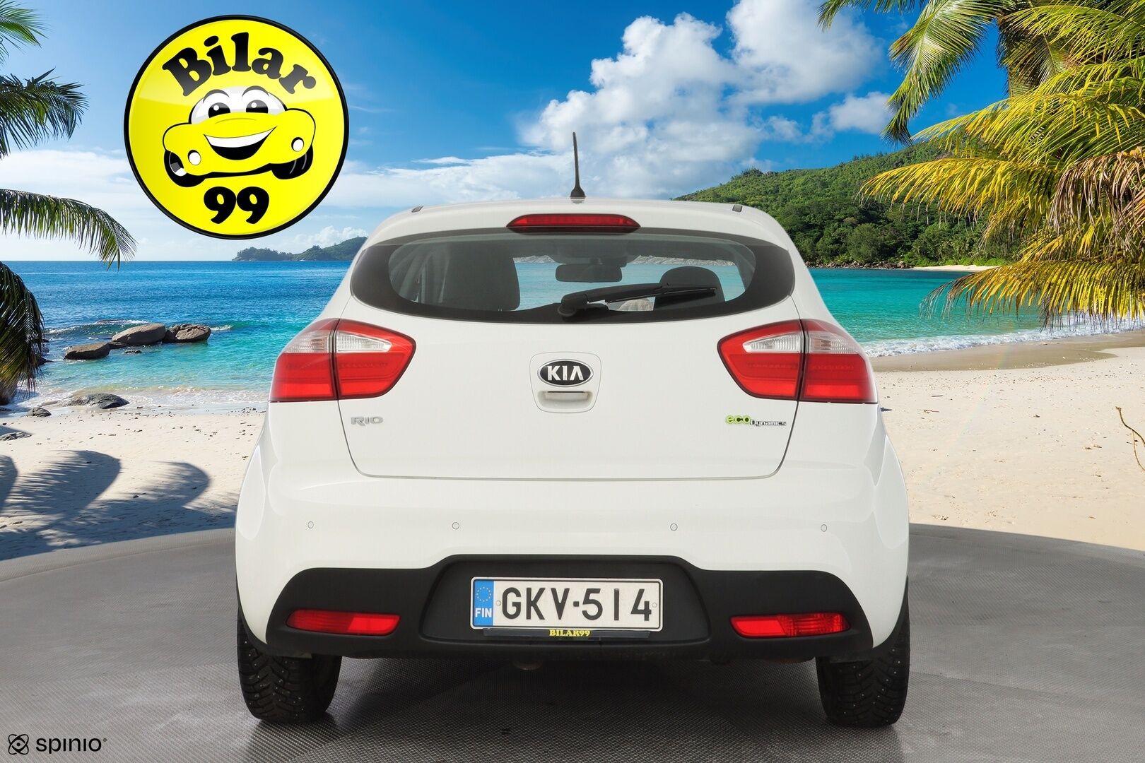Kia Rio 2014 1,4 ISG EX 5D EcoDynamics *P-Tutka / Lohkolämmitin / Ratinlämmitin* - Suomi-auto / Kahdet hyvät renkaat / Ketju vaihdettu - HULLU BLACKWEEK KORKOTARJOUS 2,49%