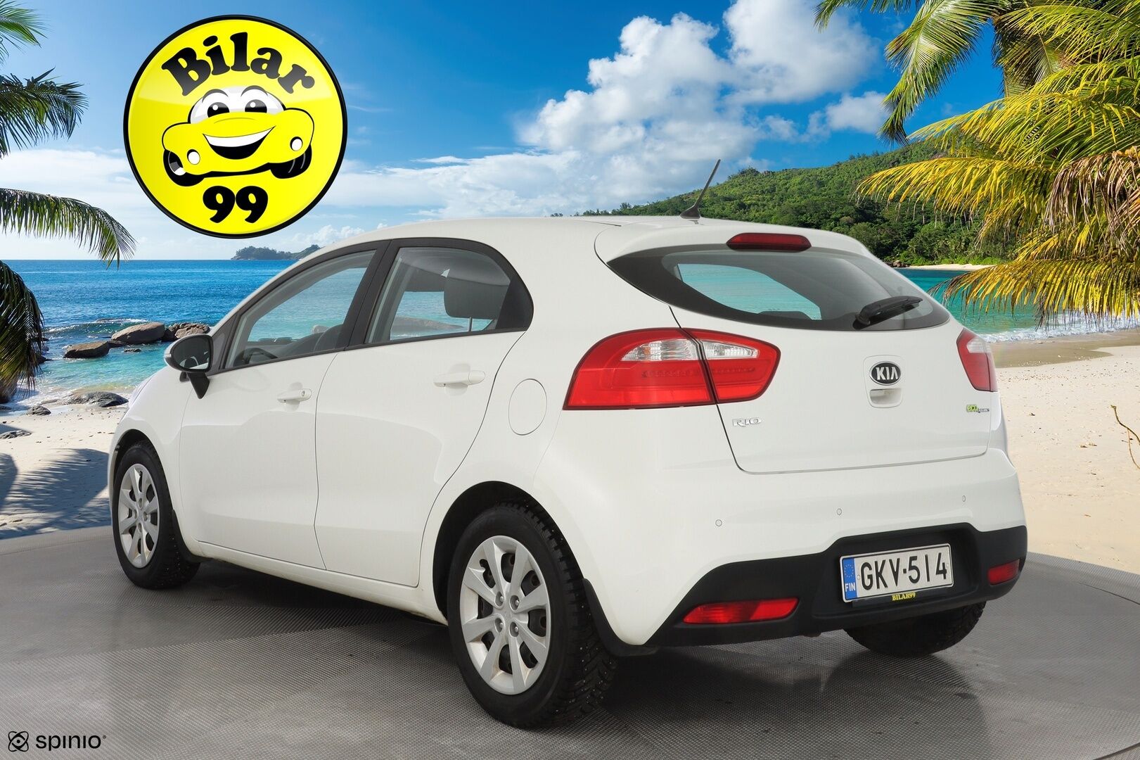 Kia Rio 2014 1,4 ISG EX 5D EcoDynamics *P-Tutka / Lohkolämmitin / Ratinlämmitin* - Suomi-auto / Kahdet hyvät renkaat / Ketju vaihdettu - HULLU BLACKWEEK KORKOTARJOUS 2,49%