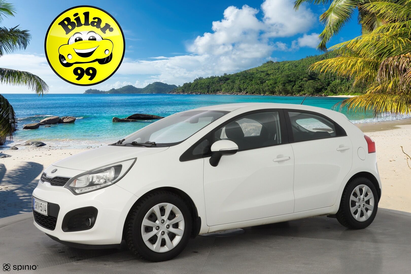 Kia Rio 2014 1,4 ISG EX 5D EcoDynamics *P-Tutka / Lohkolämmitin / Ratinlämmitin* - Suomi-auto / Kahdet hyvät renkaat / Ketju vaihdettu - HULLU BLACKWEEK KORKOTARJOUS 2,49%