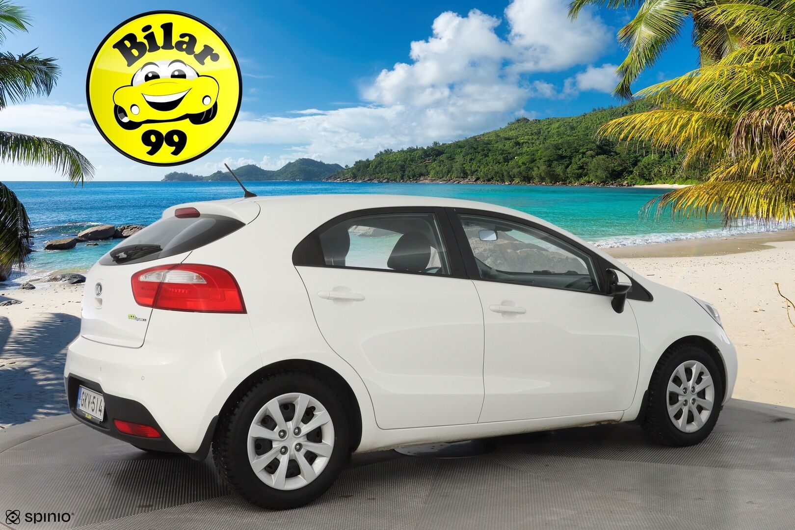 Kia Rio 2014 1,4 ISG EX 5D EcoDynamics *P-Tutka / Lohkolämmitin / Ratinlämmitin* - Suomi-auto / Kahdet hyvät renkaat / Ketju vaihdettu - HULLU BLACKWEEK KORKOTARJOUS 2,49%