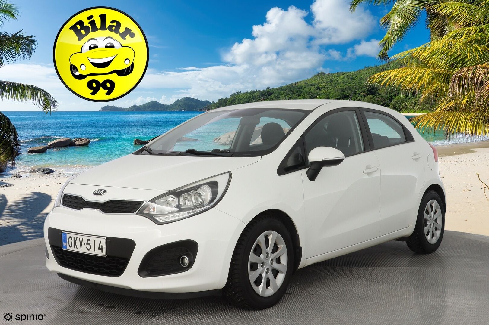 Kia Rio 2014 1,4 ISG EX 5D EcoDynamics *P-Tutka / Lohkolämmitin / Ratinlämmitin* - Suomi-auto / Kahdet hyvät renkaat / Ketju vaihdettu - HULLU BLACKWEEK KORKOTARJOUS 2,49%