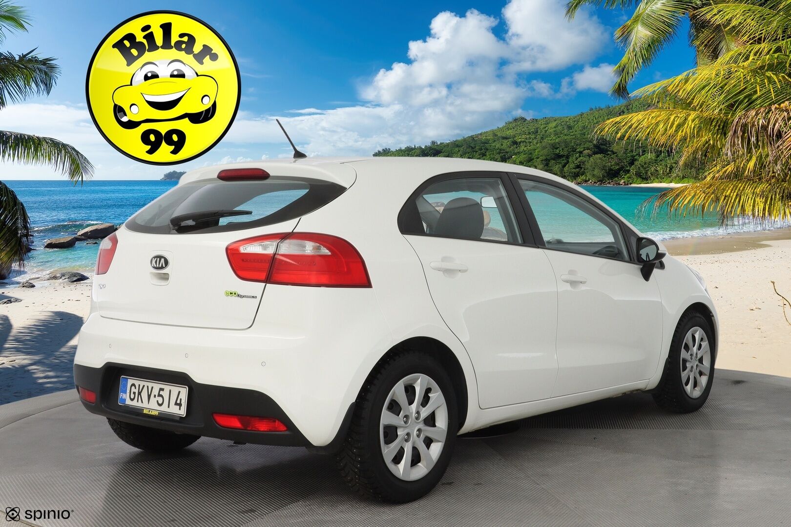 Kia Rio 2014 1,4 ISG EX 5D EcoDynamics *P-Tutka / Lohkolämmitin / Ratinlämmitin* - Suomi-auto / Kahdet hyvät renkaat / Ketju vaihdettu - HULLU BLACKWEEK KORKOTARJOUS 2,49%