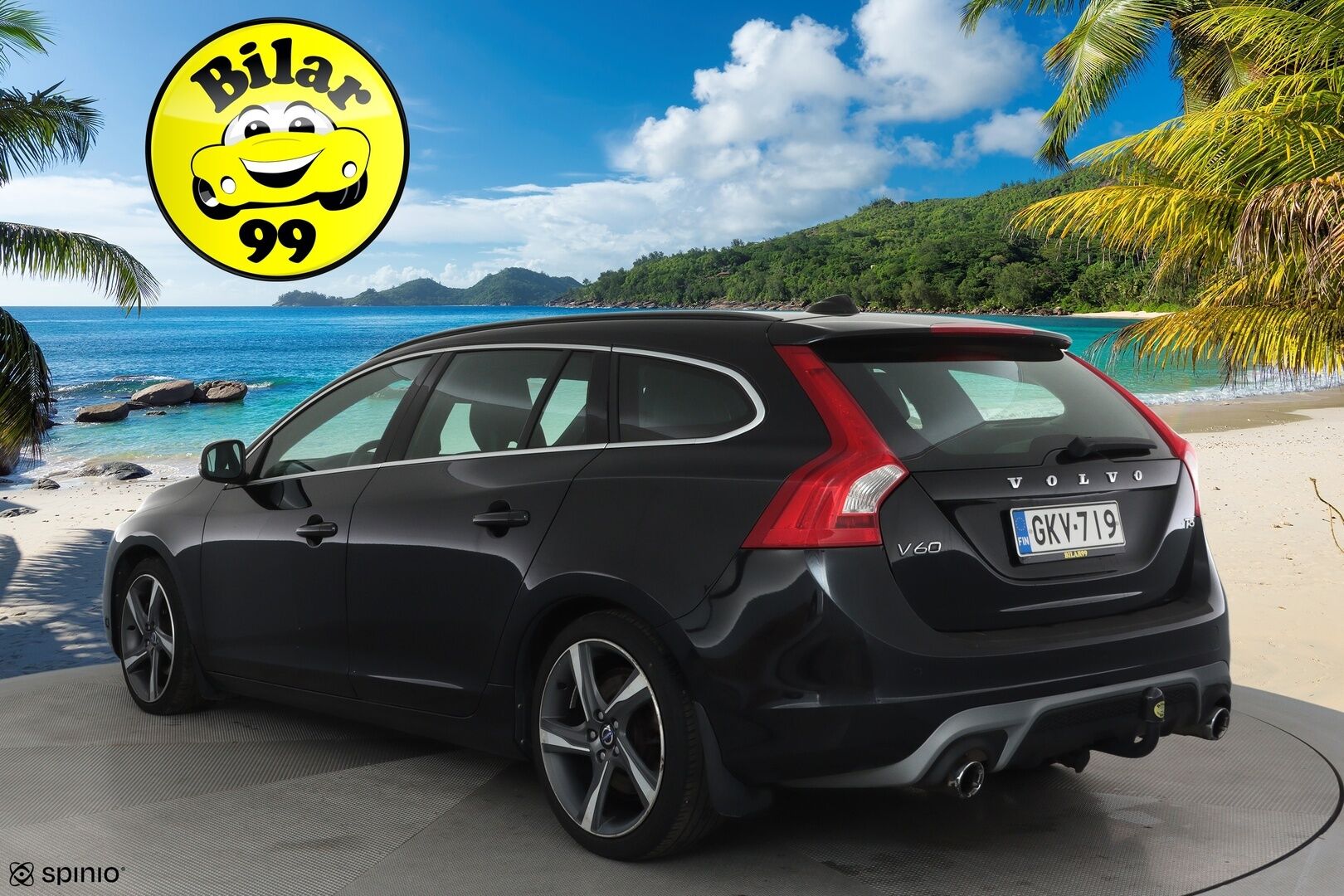 Volvo V60 2014 T5 R-Design aut **ACC / Aktiiv.Bi-Xenon / Koukku / Navi / BLIS / P.tutka / Sporttinahat / Lohkolämmitin** - Suomi-auto / Kahdet renkaat aluvanteilla