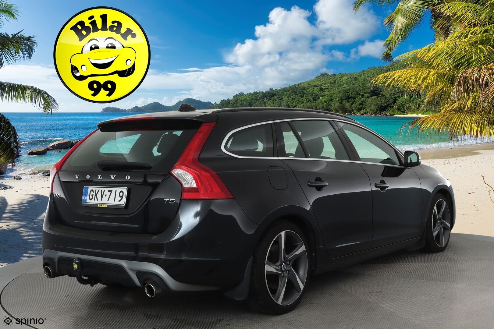Volvo V60 2014 T5 R-Design aut **ACC / Aktiiv.Bi-Xenon / Koukku / Navi / BLIS / P.tutka / Sporttinahat / Lohkolämmitin** - Suomi-auto / Kahdet renkaat aluvanteilla