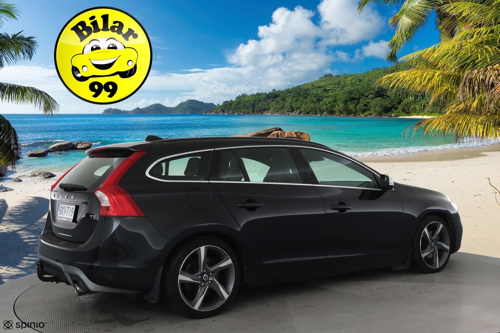 Volvo V60 2014 T5 R-Design aut **ACC / Aktiiv.Bi-Xenon / Koukku / Navi / BLIS / P.tutka / Sporttinahat / Lohkolämmitin** - Suomi-auto / Kahdet renkaat aluvanteilla