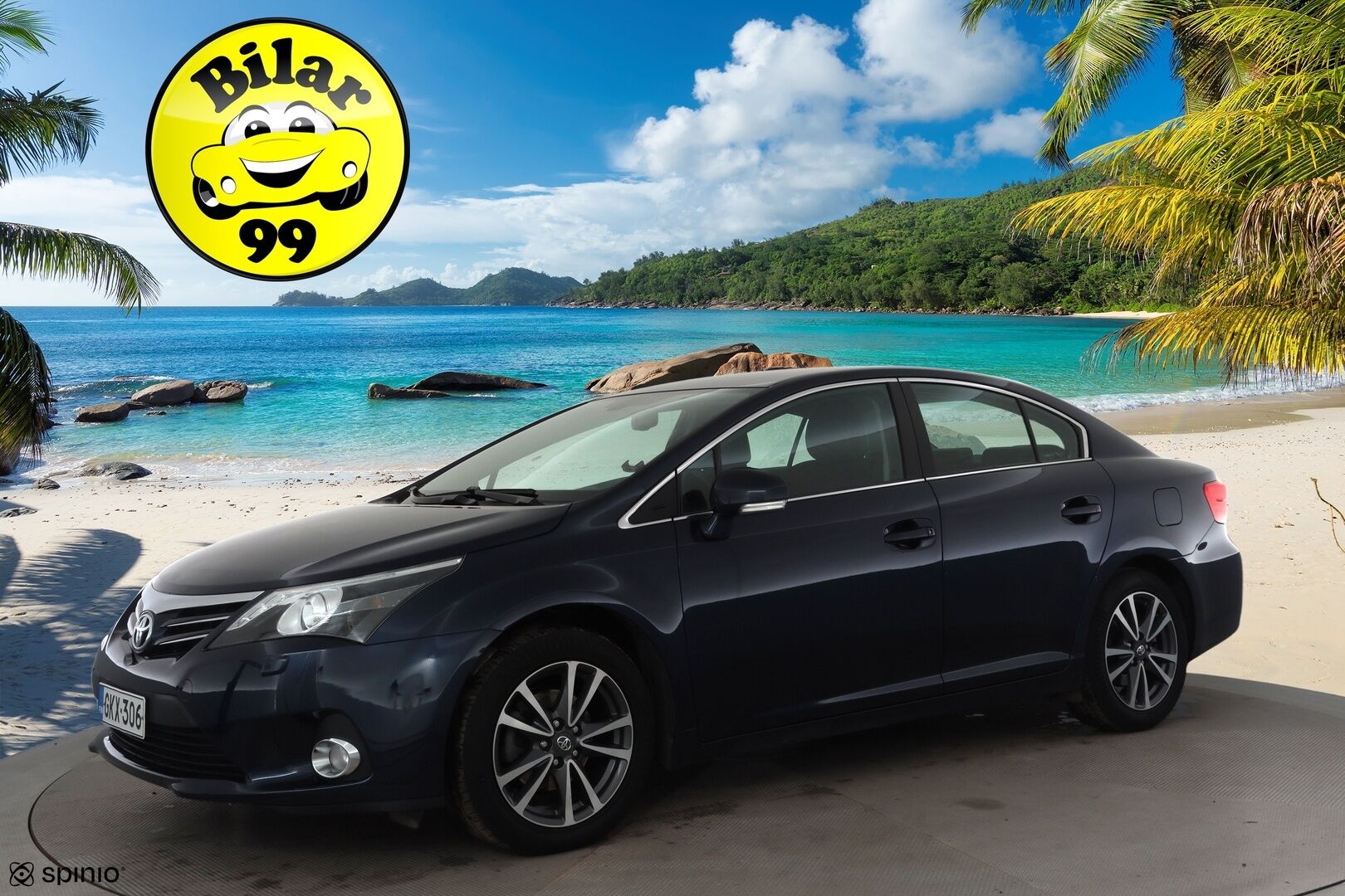 Toyota Avensis 2014 1,8 Valvematic Active 4ov Multidrive S * Vakkari / P.kamera / Xenon / Lohko / Puolinahat / Navi * - Suomi-auto / Kahdet renkaat aluvanteilla