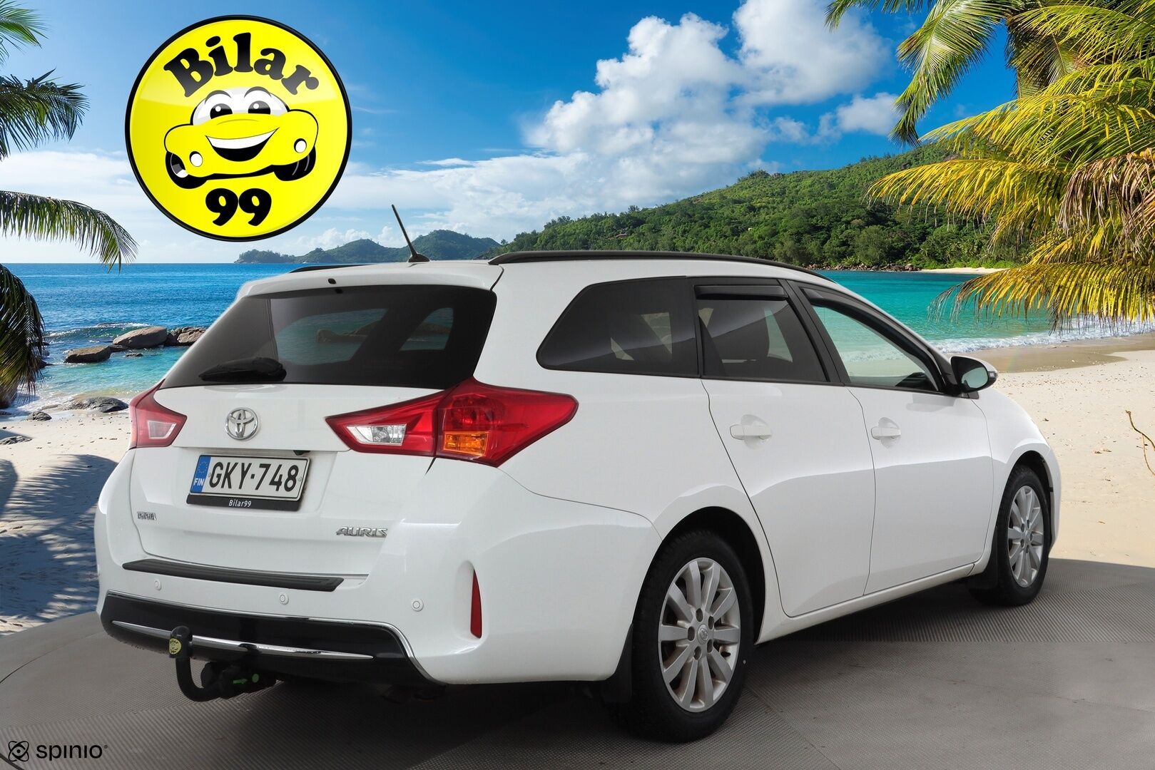 Toyota Auris 2014 Touring Sports 1,6 Valvematic Style * Vakkari / P.kamera / Navi / Lohkolämmitin / Koukku * - Suomi-auto / Kahdet renkaat aluvanteilla / Merkkihuollettu - HULLU BLACKWEEK KORKOTARJOUS 2,49%