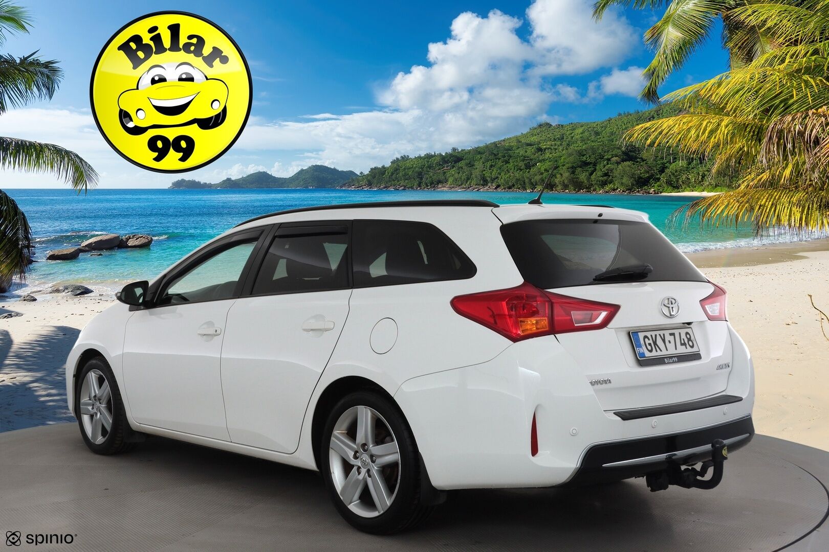 Toyota Auris 2014 Touring Sports 1,6 Valvematic Style * Vakkari / P.kamera / Navi / Lohkolämmitin / Koukku * - Suomi-auto / Kahdet renkaat aluvanteilla / Merkkihuollettu - HULLU BLACKWEEK KORKOTARJOUS 2,49%