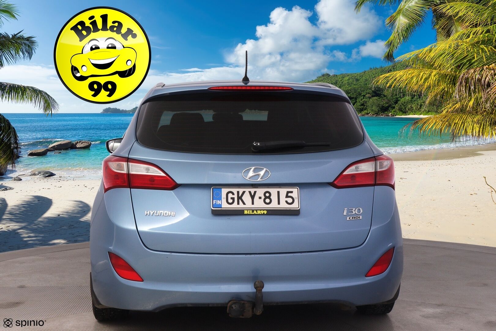 Hyundai i30 Wagon 2013 1,6 CRDi 94kW 6AT iNNOVATION *Vakkari / Lohko / Koukku / Ratinlämmitin* - Hyvin huollettu Suomiauto kaksilla renkailla! - HULLUT AVAJAISHULINAT KORKOTARJOUS 3,29 %