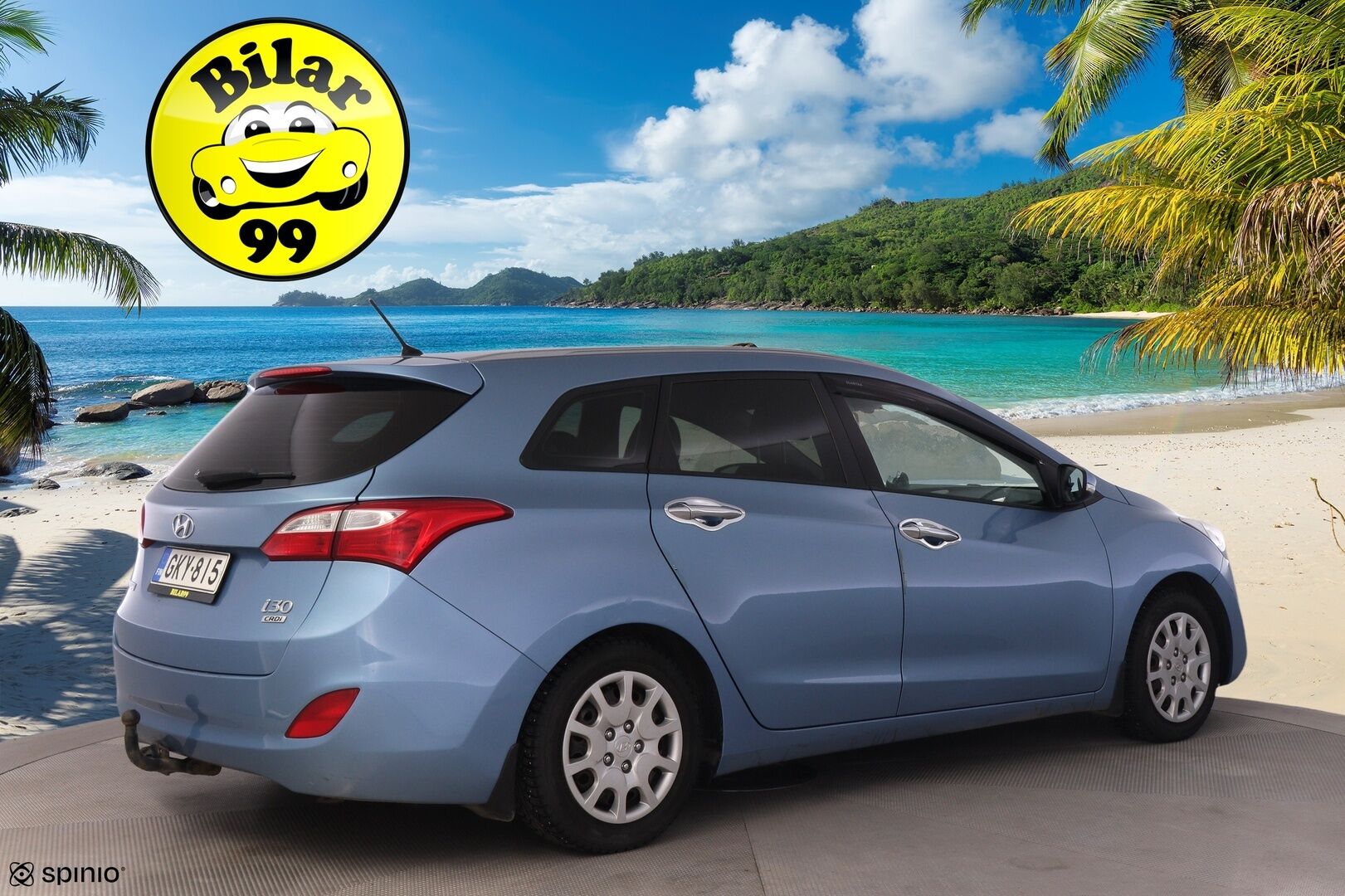 Hyundai i30 Wagon 2013 1,6 CRDi 94kW 6AT iNNOVATION *Vakkari / Lohko / Koukku / Ratinlämmitin* - Hyvin huollettu Suomiauto kaksilla renkailla! - HULLUT AVAJAISHULINAT KORKOTARJOUS 3,29 %