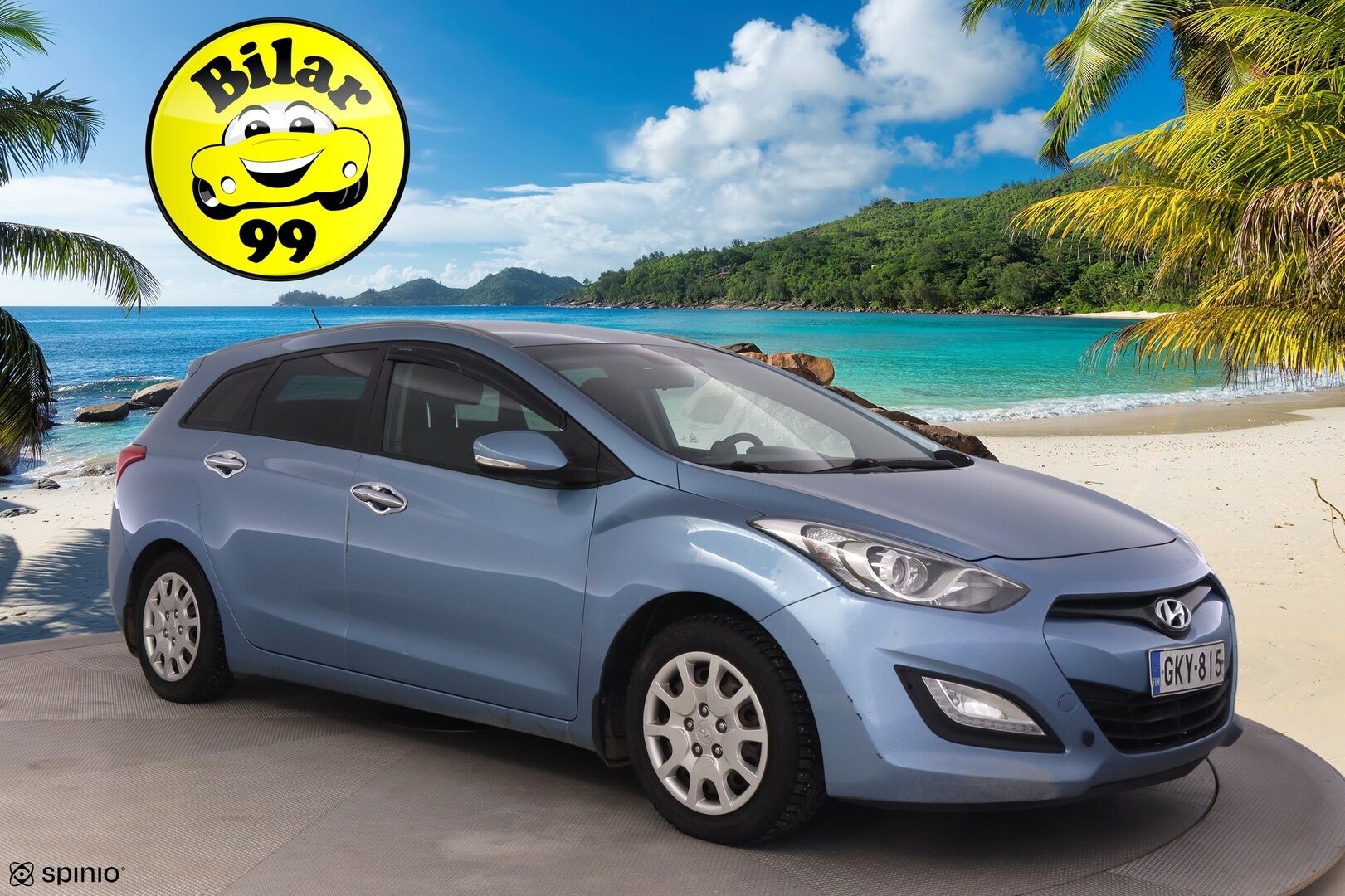 Hyundai i30 Wagon 2013 1,6 CRDi 94kW 6AT iNNOVATION *Vakkari / Lohko / Koukku / Ratinlämmitin* - Hyvin huollettu Suomiauto kaksilla renkailla! - HULLUT AVAJAISHULINAT KORKOTARJOUS 3,29 %