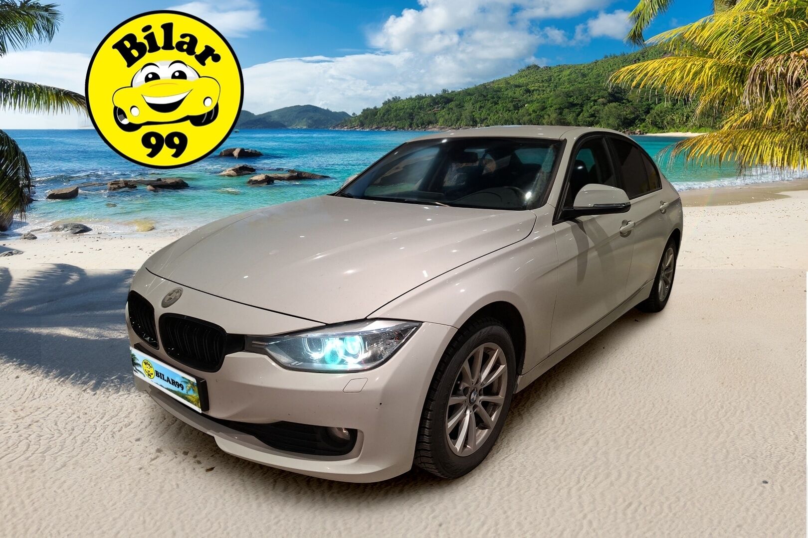 BMW 318 2014 F30 Sedan 318d TwinPower Turbo A Business / Xenon / KeylessGo / Vakkari / 2x BMW Vanteet / Suomi-auto / Huoltokirja - Juuri katsastettu! - HULLUT AVAJAISHULINAT KORKOTARJOUS 3,29 %