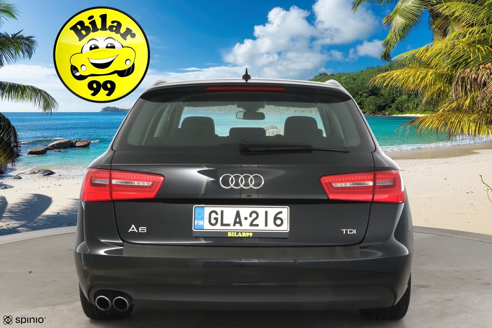 Audi A6 2014 Avant Business Plus Edition 2,0 TDI 130 kW multitronic Start-Stop // ACC / Webasto / Koukku / BLIS / Bi-Xenon // - Kattava huoltohistoria / Uusi tuulilasi