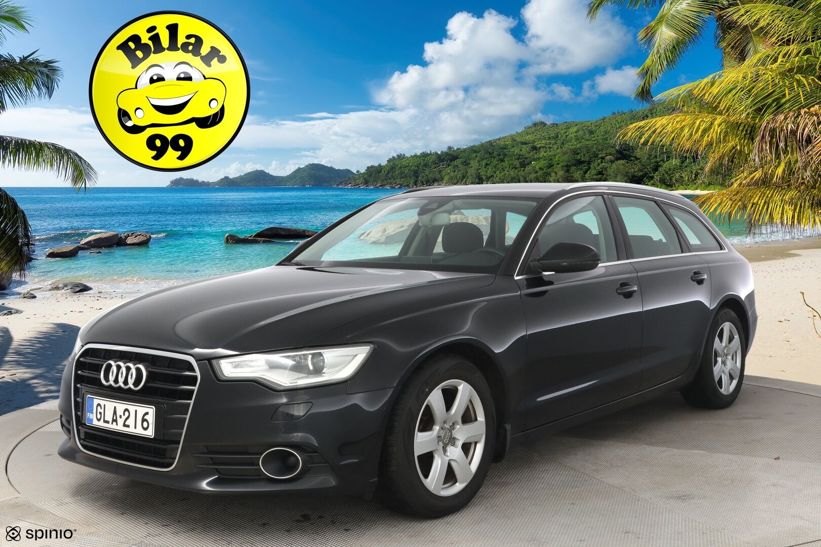 Audi A6 2014 Avant Business Plus Edition 2,0 TDI 130 kW multitronic Start-Stop // ACC / Webasto / Koukku / BLIS / Bi-Xenon // - Kattava huoltohistoria / Uusi tuulilasi